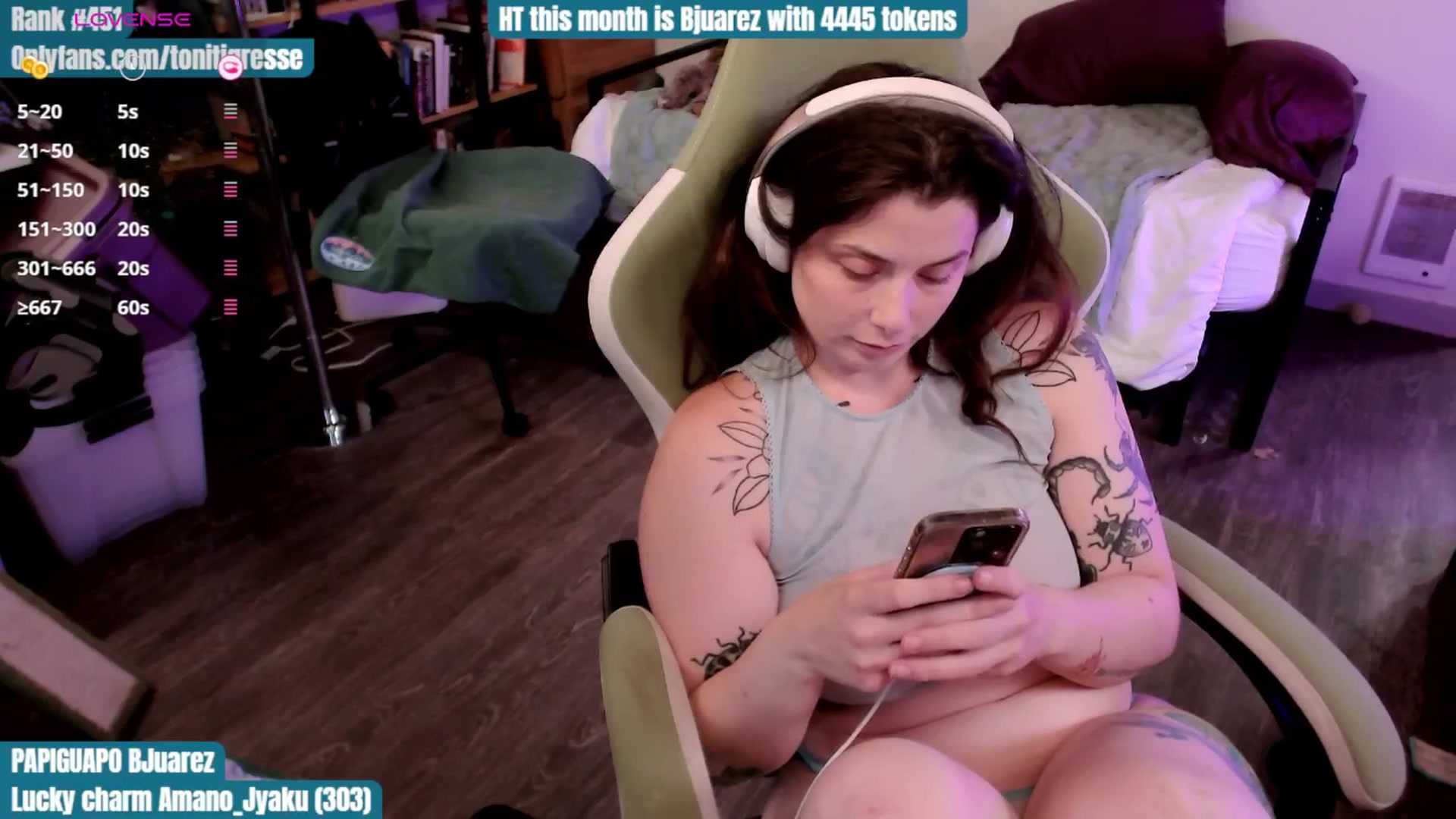 Gallery image thumbnail from ToniTigresse's myfreecams stream on, 08/29/2025, 02:14 image 14 of 20