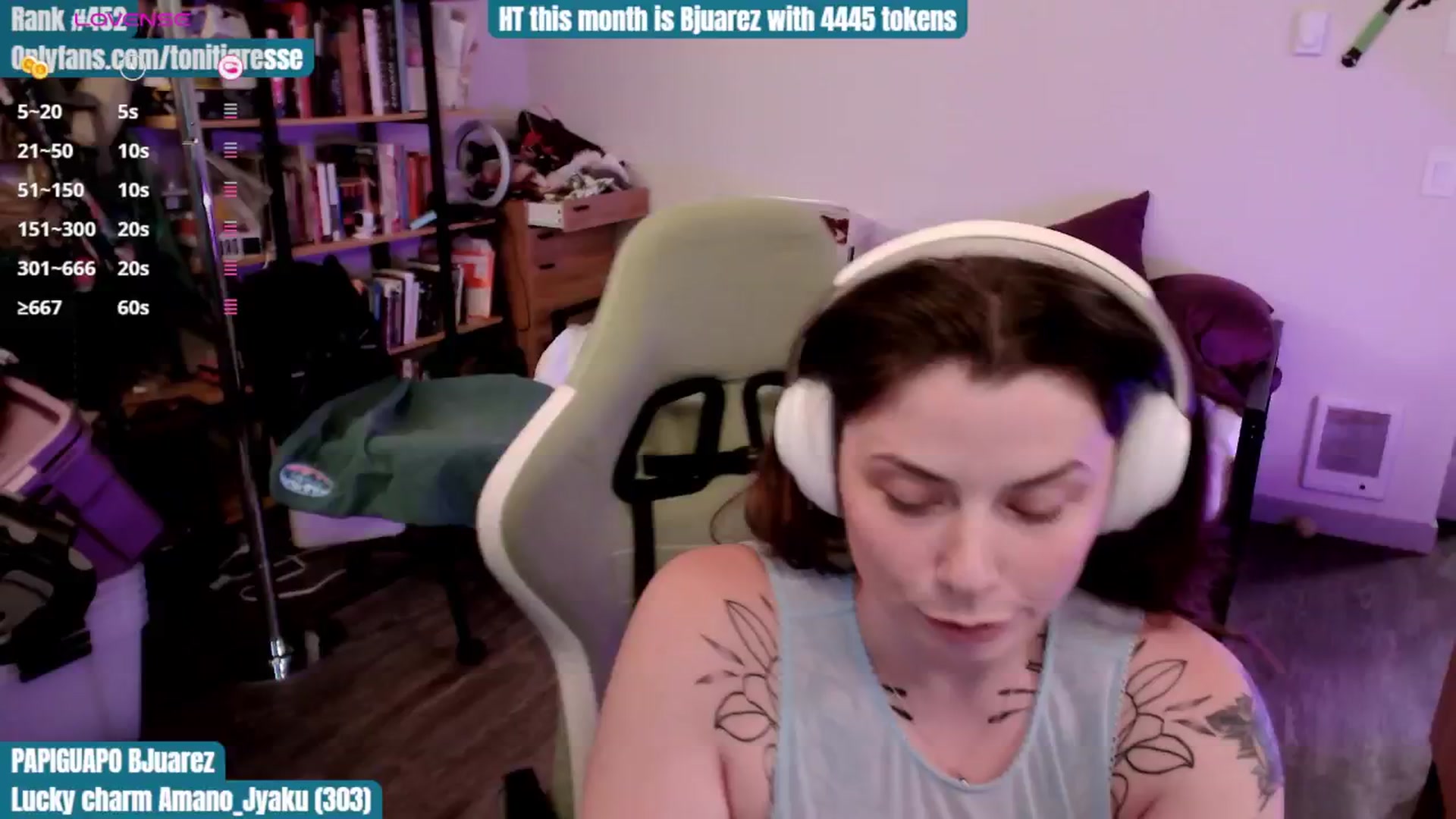 Gallery image thumbnail from ToniTigresse's myfreecams stream on, 08/29/2025, 02:14 image 2 of 20