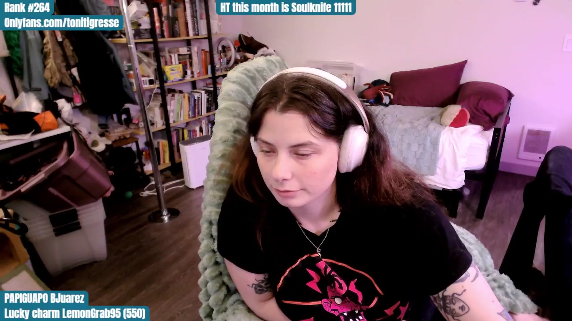 Gallery image thumbnail from ToniTigresse's myfreecams stream on, 09/04/2025, 02:10 image 3 of 20