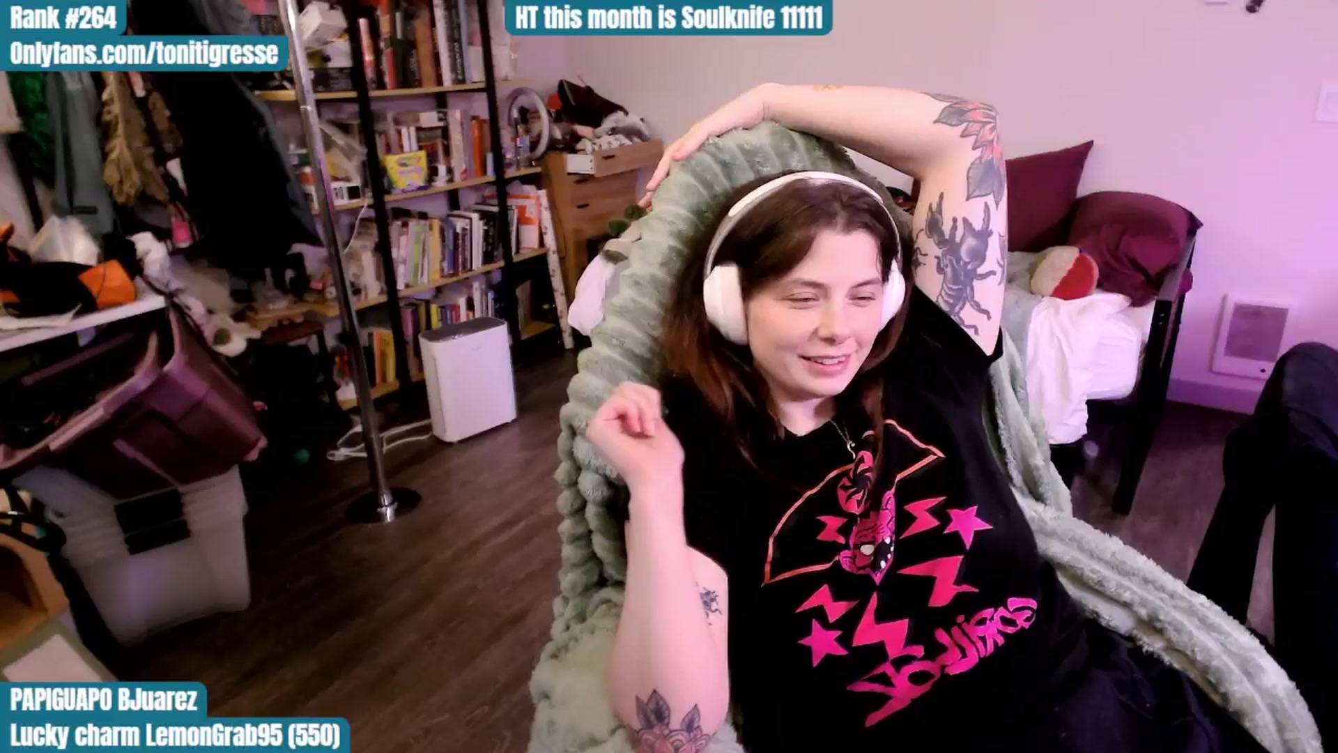Gallery image thumbnail from ToniTigresse's myfreecams stream on, 09/04/2025, 02:10 image 9 of 20