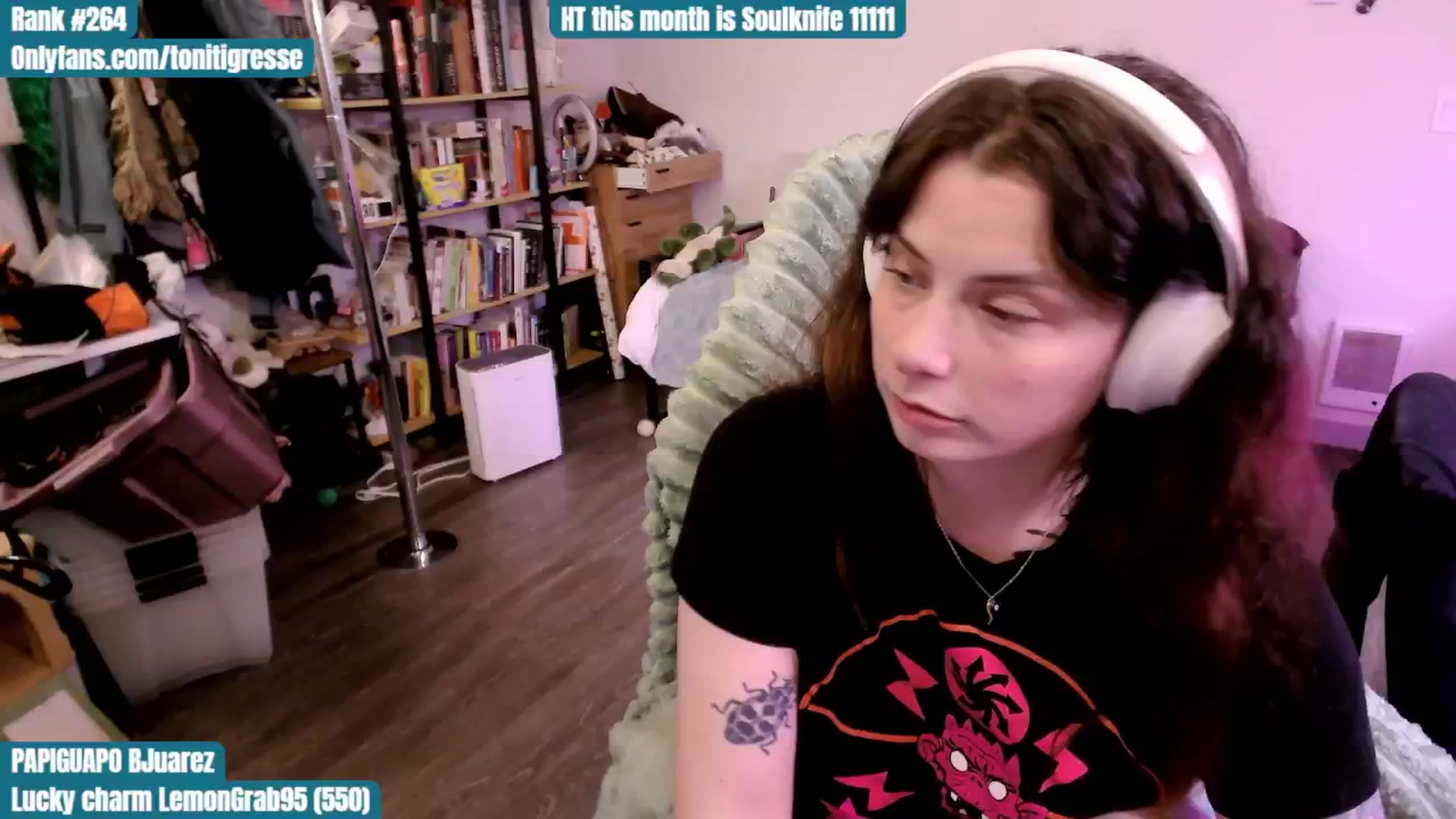 Gallery image thumbnail from ToniTigresse's myfreecams stream on, 09/04/2025, 02:10 image 10 of 20