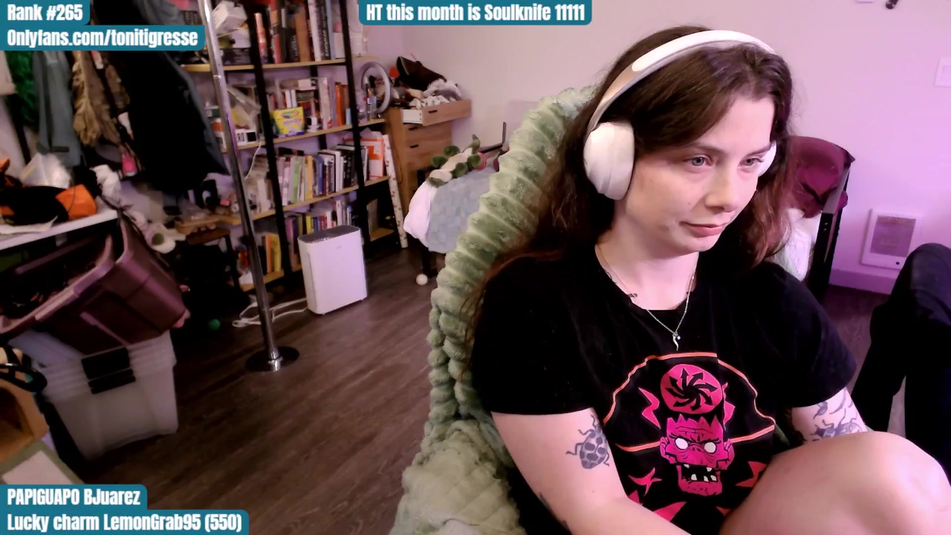 Gallery image thumbnail from ToniTigresse's myfreecams stream on, 09/04/2025, 02:10 image 11 of 20