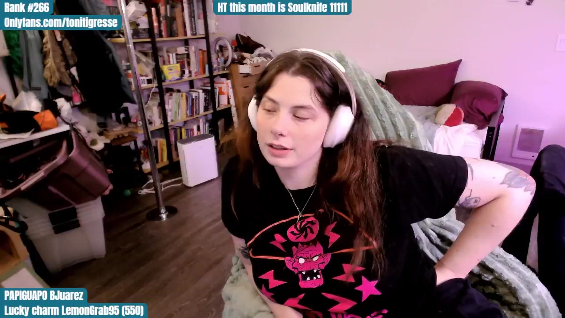 Gallery image thumbnail from ToniTigresse's myfreecams stream on, 09/04/2025, 02:10 image 8 of 20