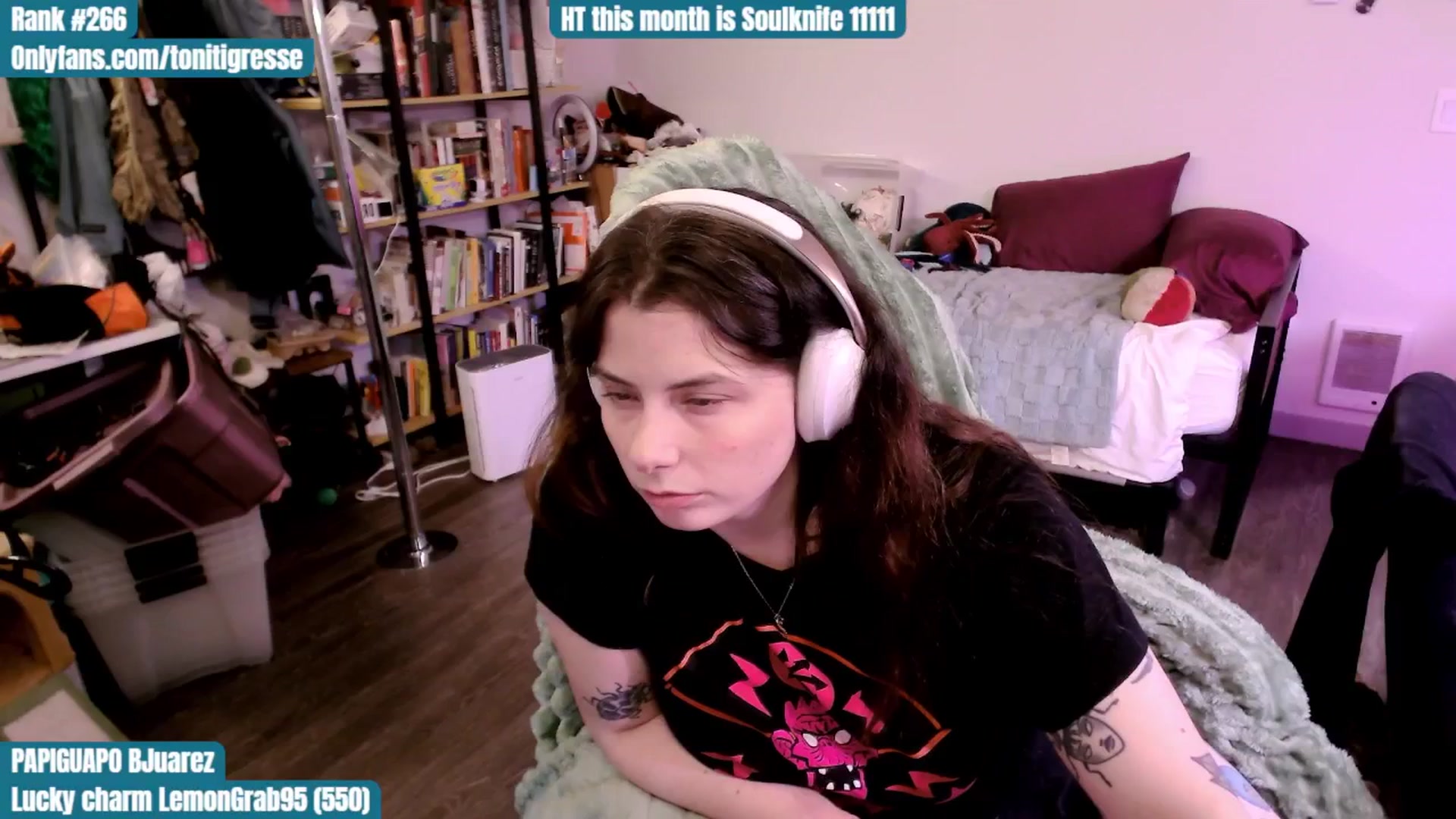 Gallery image thumbnail from ToniTigresse's myfreecams stream on, 09/04/2025, 02:10 image 6 of 20