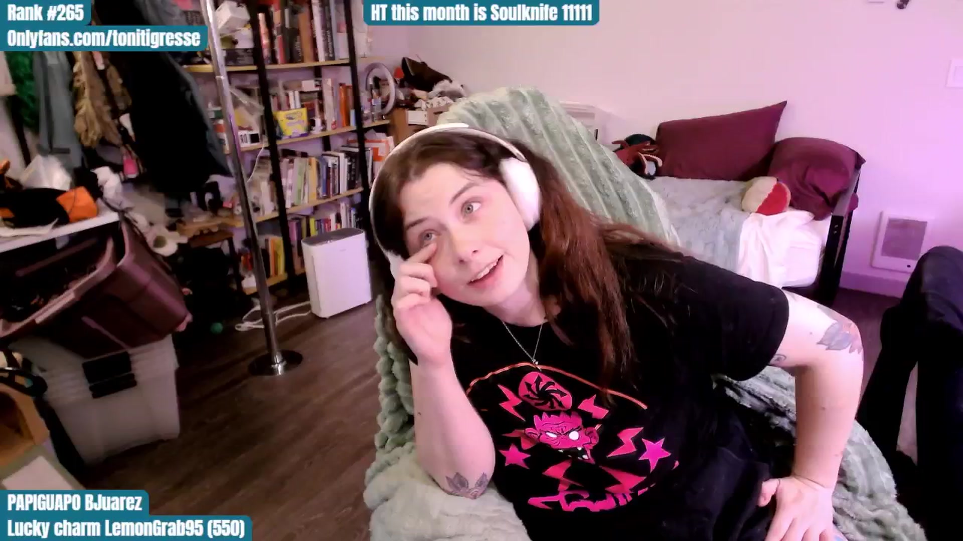Gallery image thumbnail from ToniTigresse's myfreecams stream on, 09/04/2025, 02:10 image 5 of 20