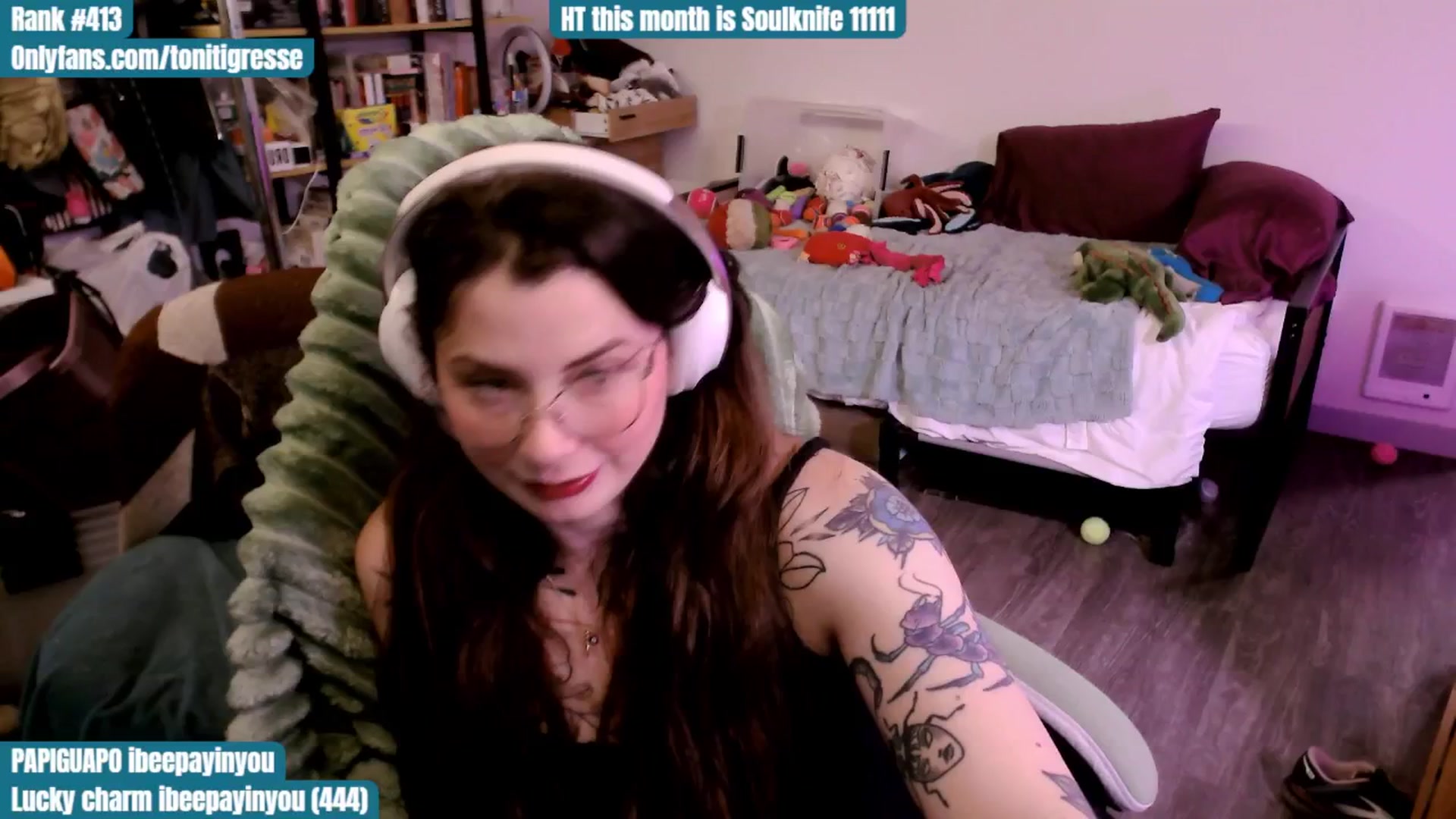 Gallery image thumbnail from ToniTigresse's myfreecams stream on, 09/07/2025, 01:49 image 4 of 20
