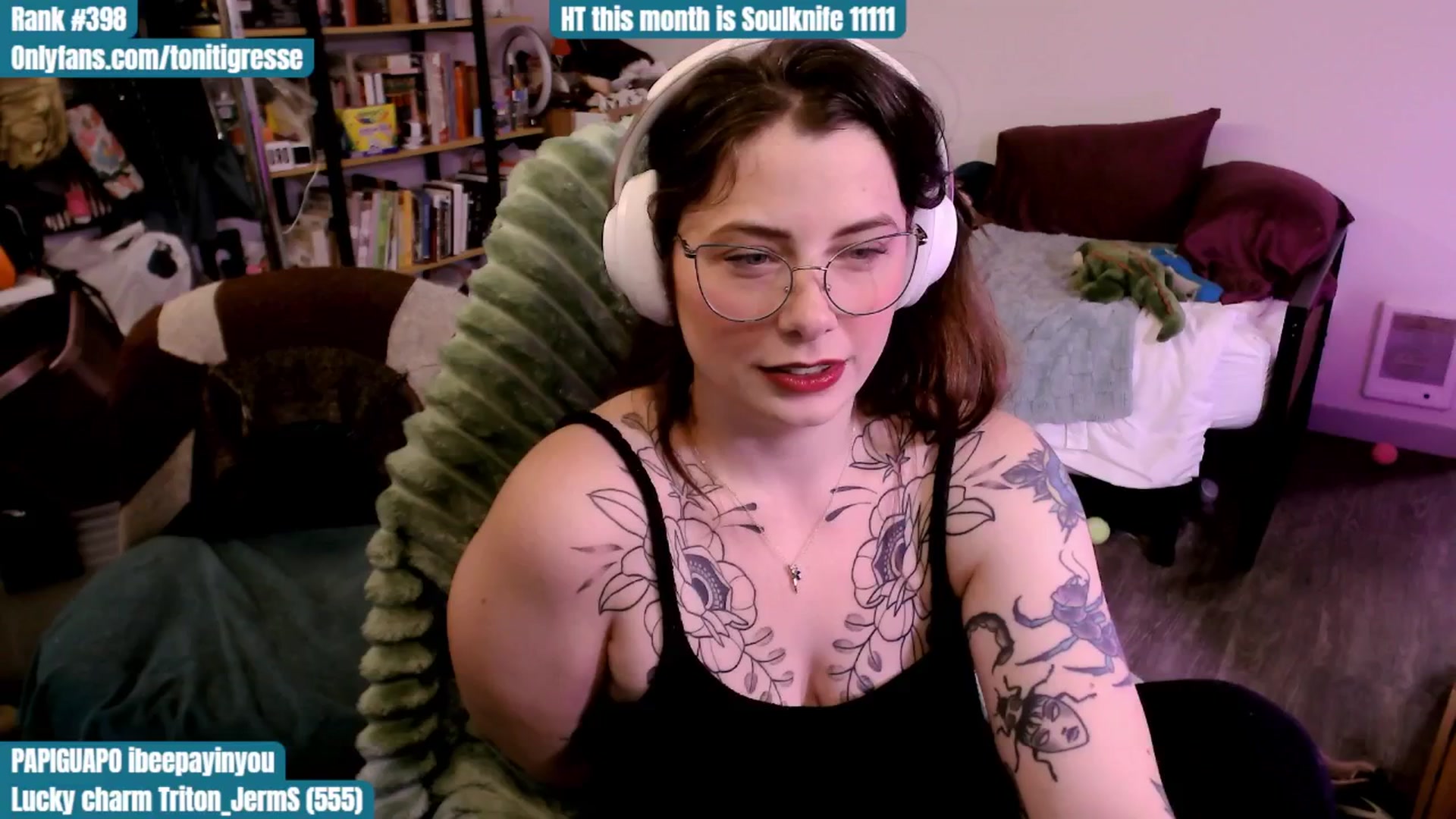 Gallery image thumbnail from ToniTigresse's myfreecams stream on, 09/07/2025, 01:49 image 5 of 20