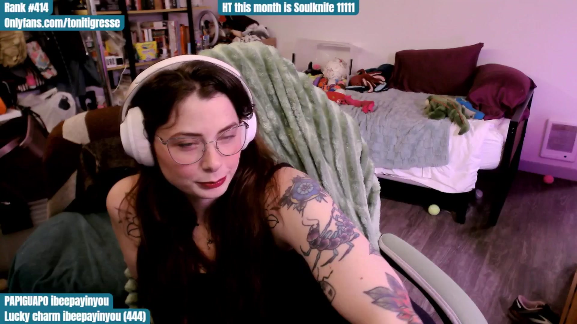 Gallery image thumbnail from ToniTigresse's myfreecams stream on, 09/07/2025, 01:49 image 2 of 20