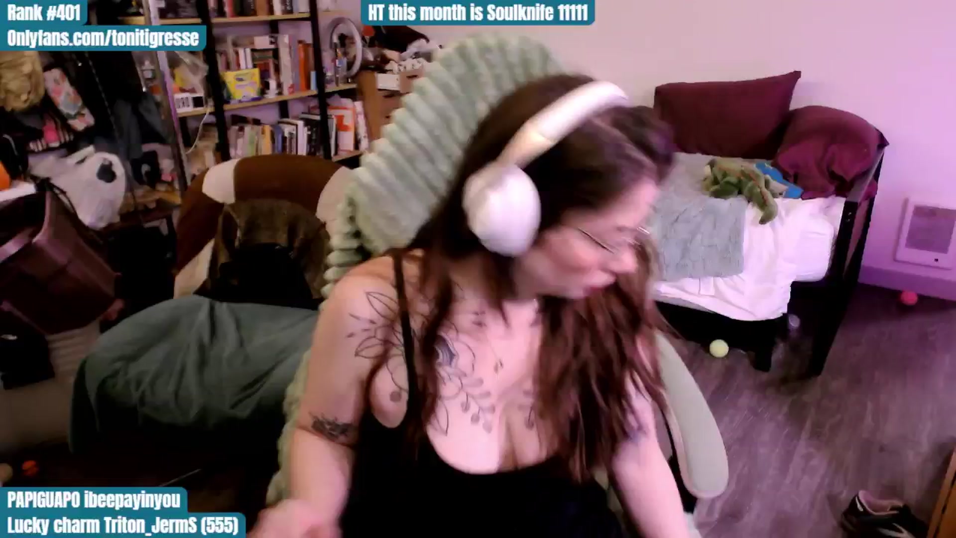 Gallery image thumbnail from ToniTigresse's myfreecams stream on, 09/07/2025, 01:49 image 17 of 20