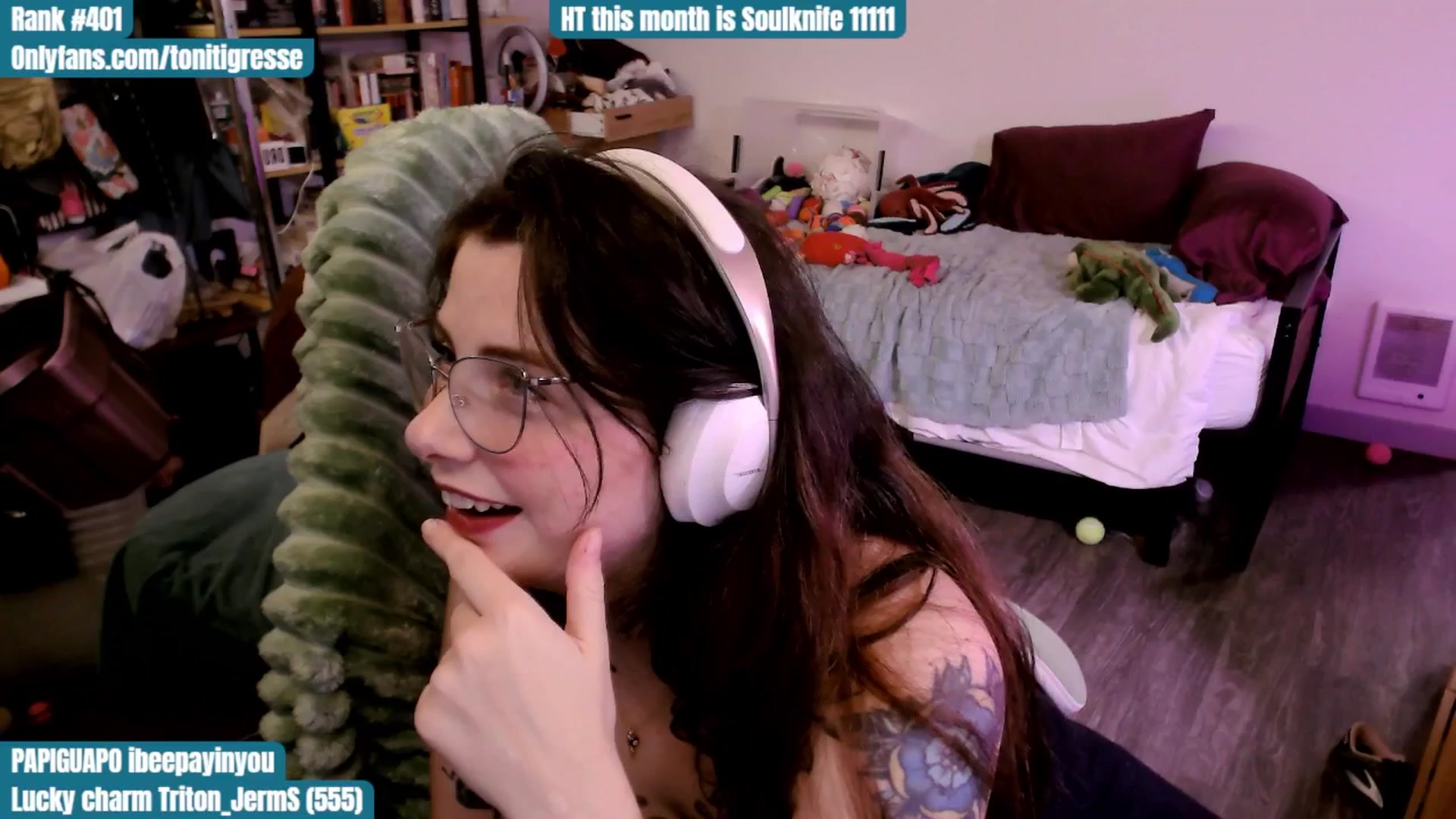 Gallery image thumbnail from ToniTigresse's myfreecams stream on, 09/07/2025, 01:49 image 18 of 20