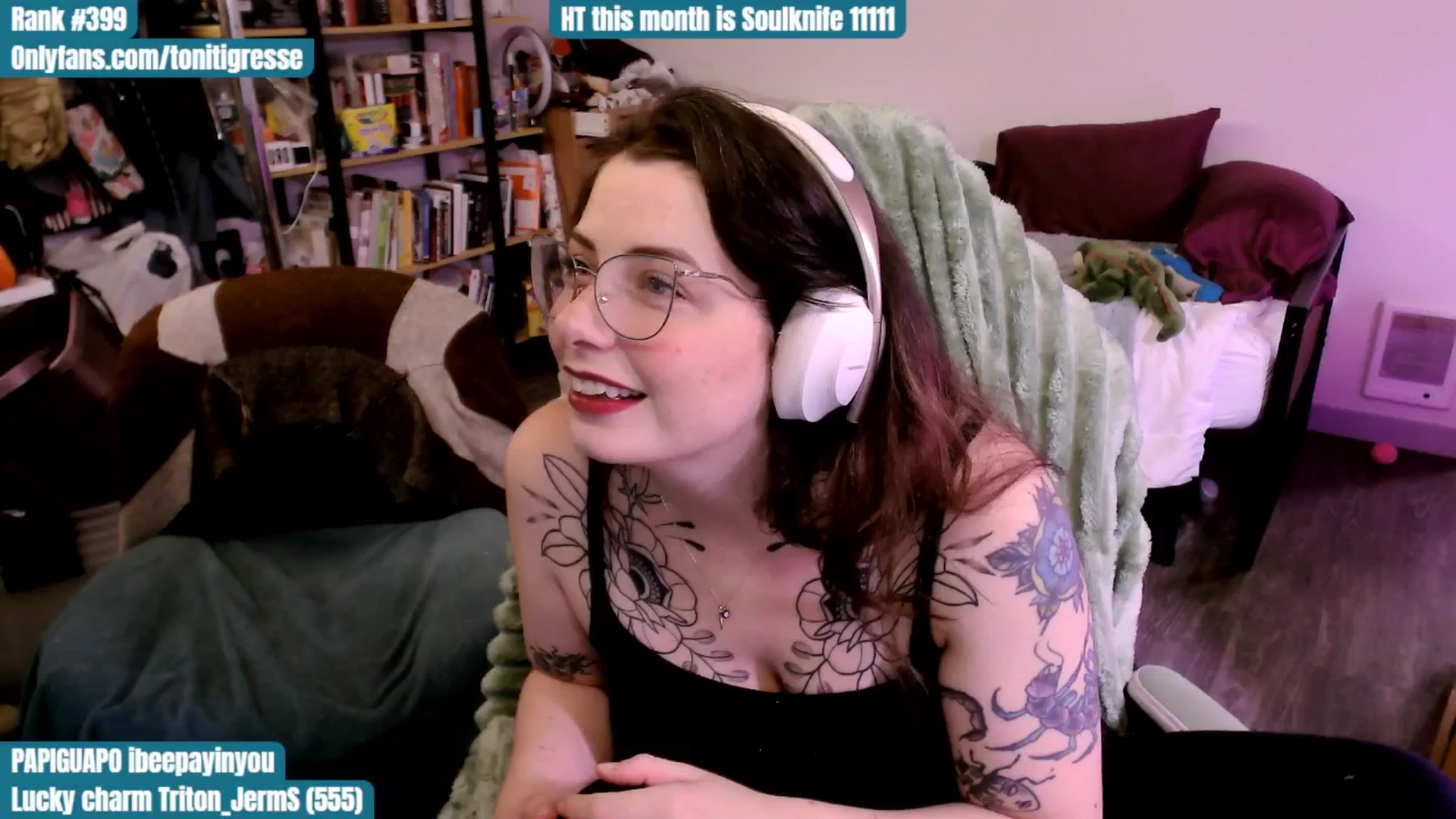Gallery image thumbnail from ToniTigresse's myfreecams stream on, 09/07/2025, 01:49 image 12 of 20