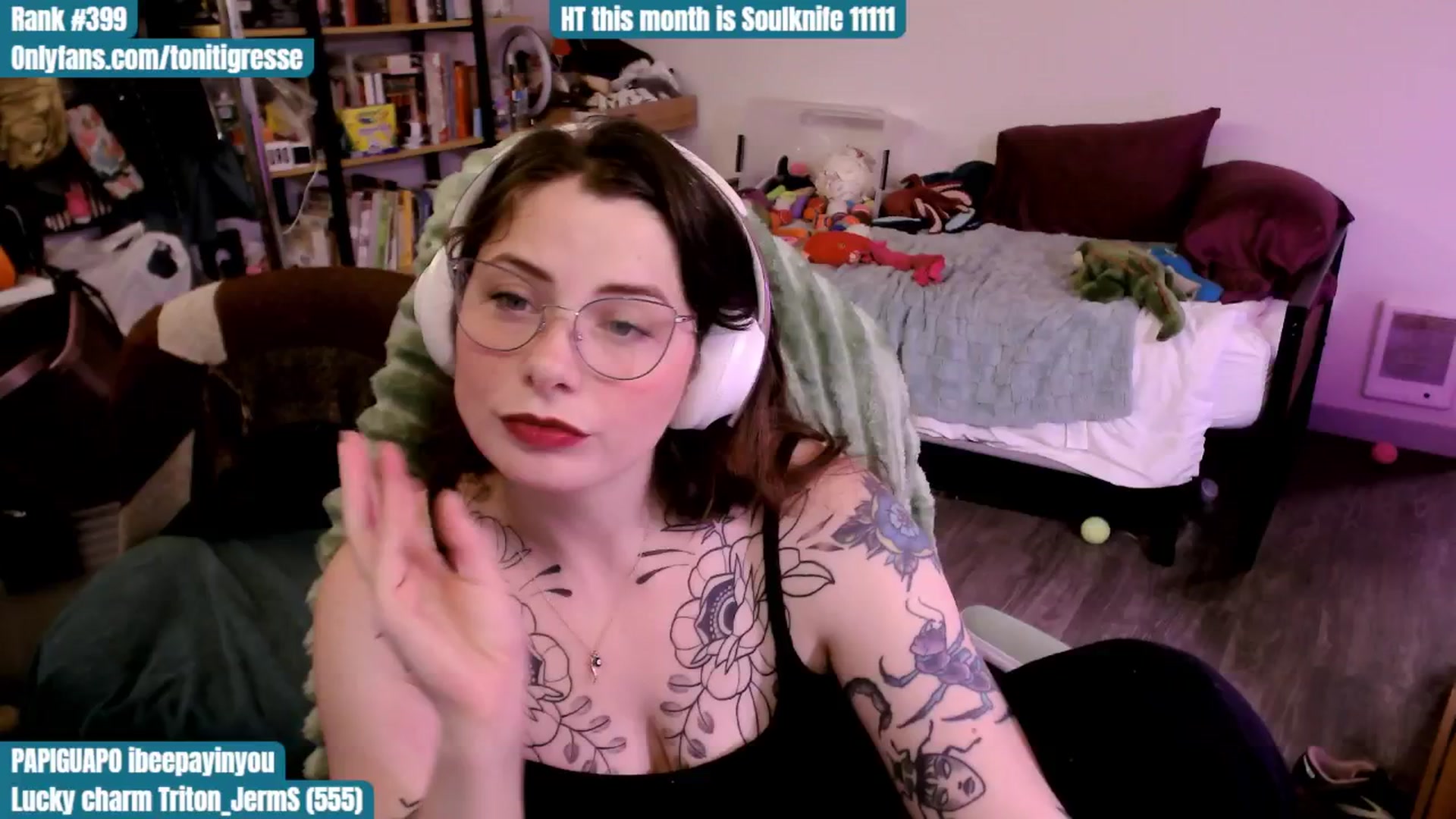 Gallery image thumbnail from ToniTigresse's myfreecams stream on, 09/07/2025, 01:49 image 11 of 20