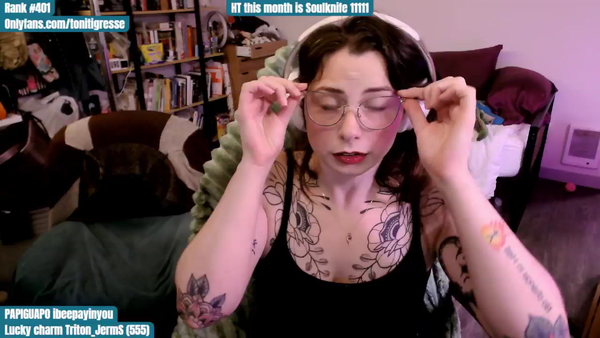 Gallery image thumbnail from ToniTigresse's myfreecams stream on, 09/07/2025, 01:49 image 14 of 20