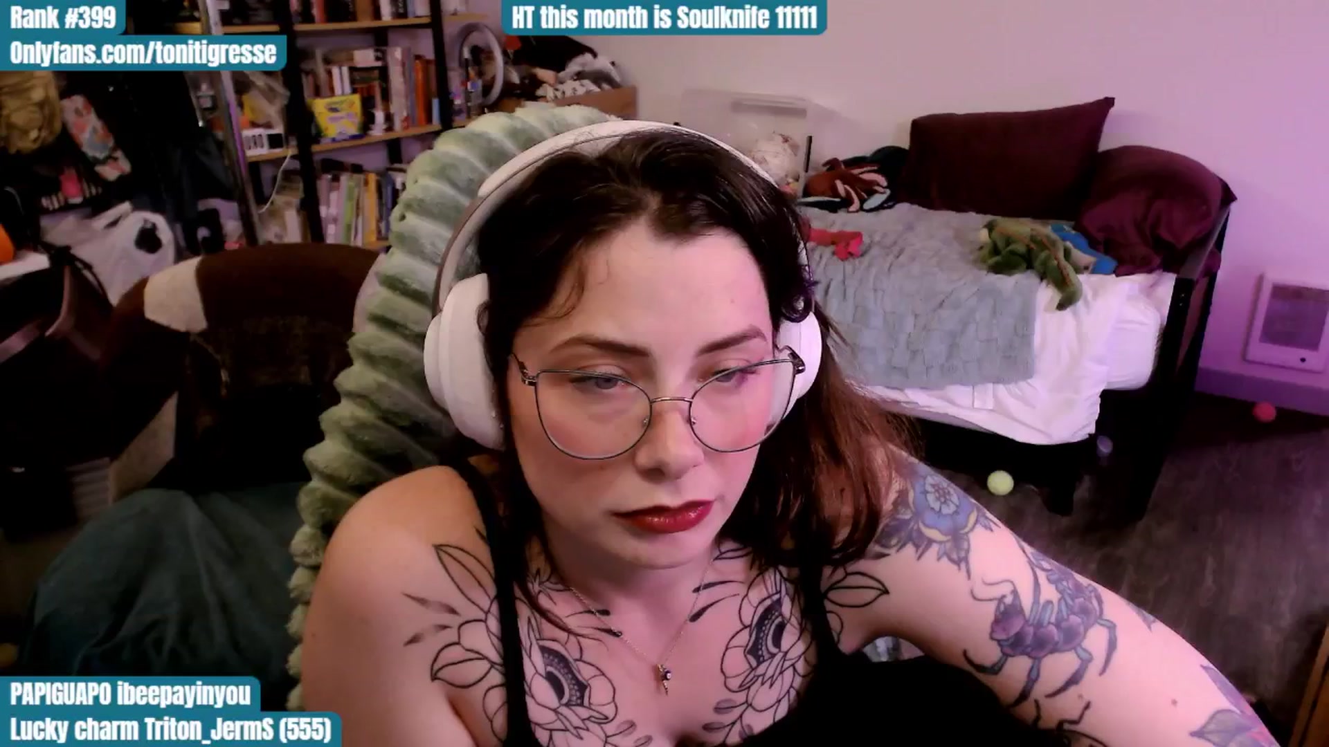 Gallery image thumbnail from ToniTigresse's myfreecams stream on, 09/07/2025, 01:49 image 6 of 20