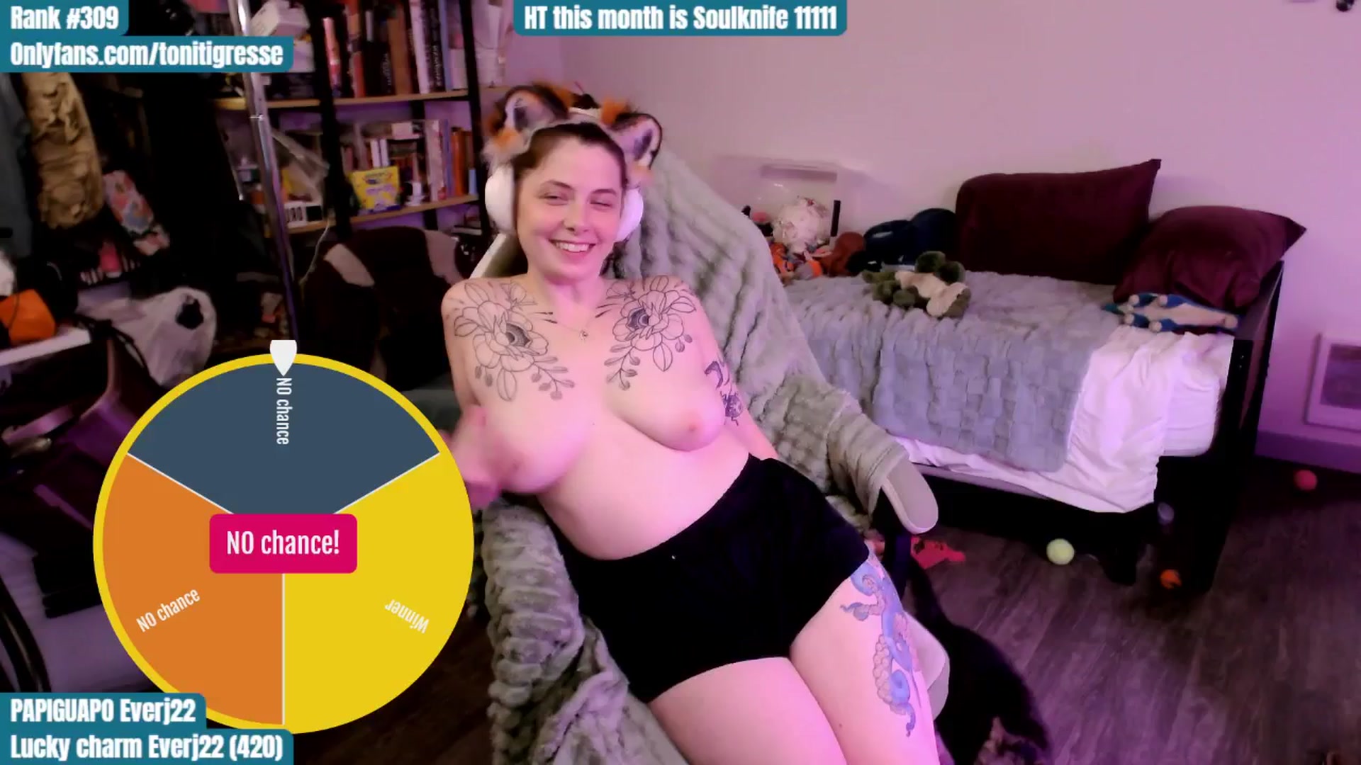 Gallery image thumbnail from ToniTigresse's myfreecams stream on, 09/08/2025, 24:00 image 20 of 20