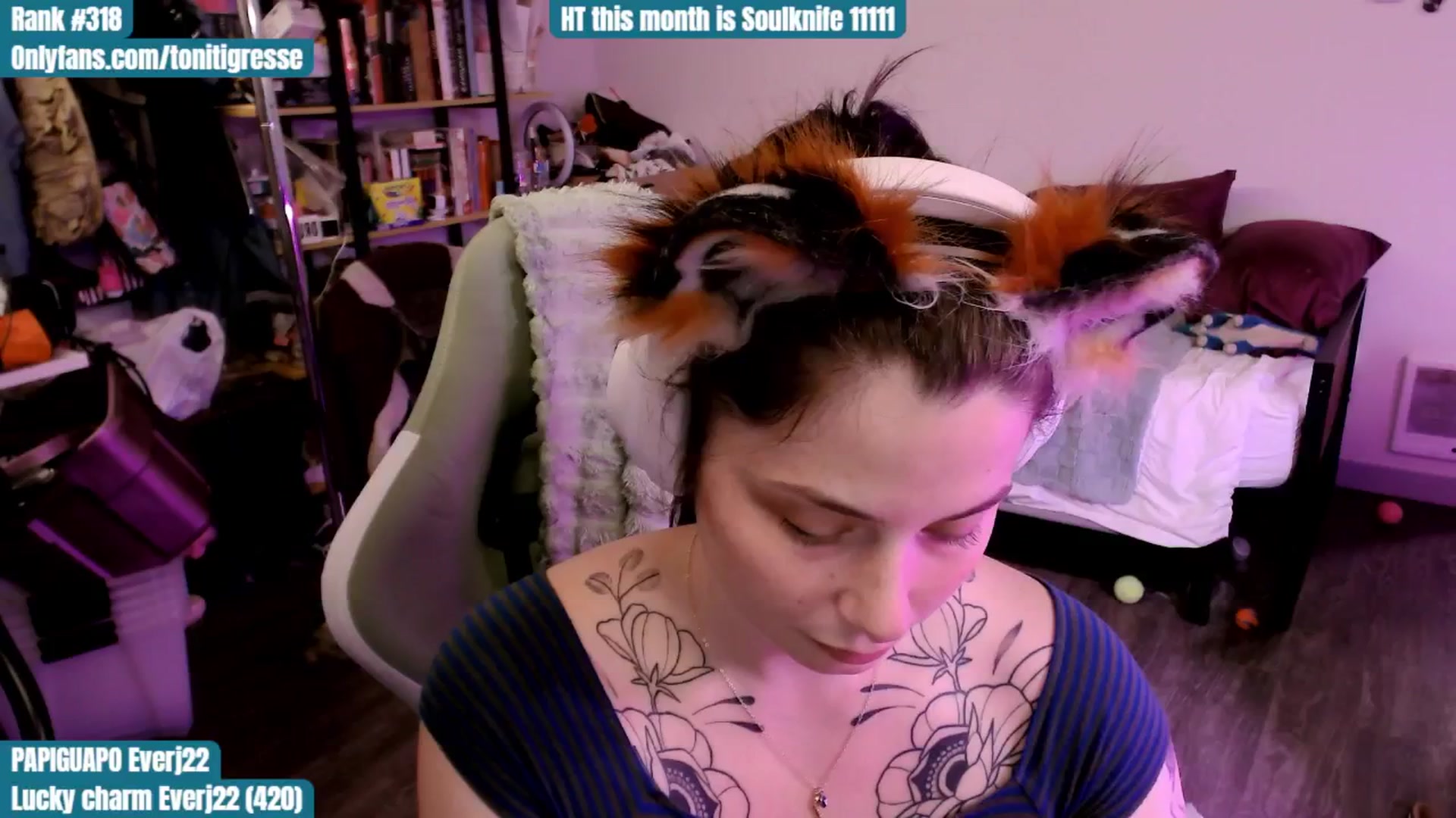 Gallery image thumbnail from ToniTigresse's myfreecams stream on, 09/08/2025, 24:00 image 8 of 20
