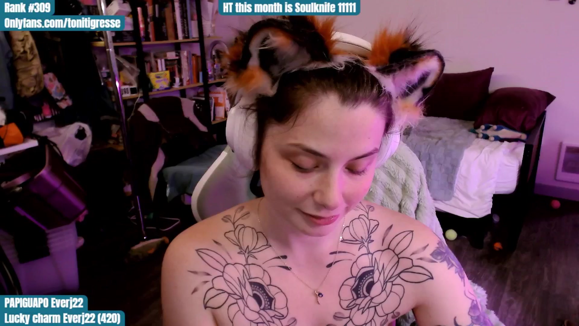 Gallery image thumbnail from ToniTigresse's myfreecams stream on, 09/08/2025, 24:00 image 18 of 20