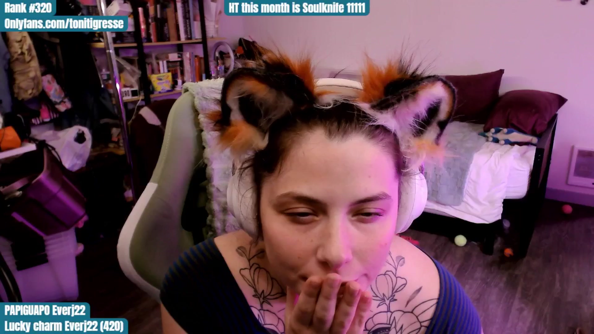 Gallery image thumbnail from ToniTigresse's myfreecams stream on, 09/08/2025, 24:00 image 3 of 20