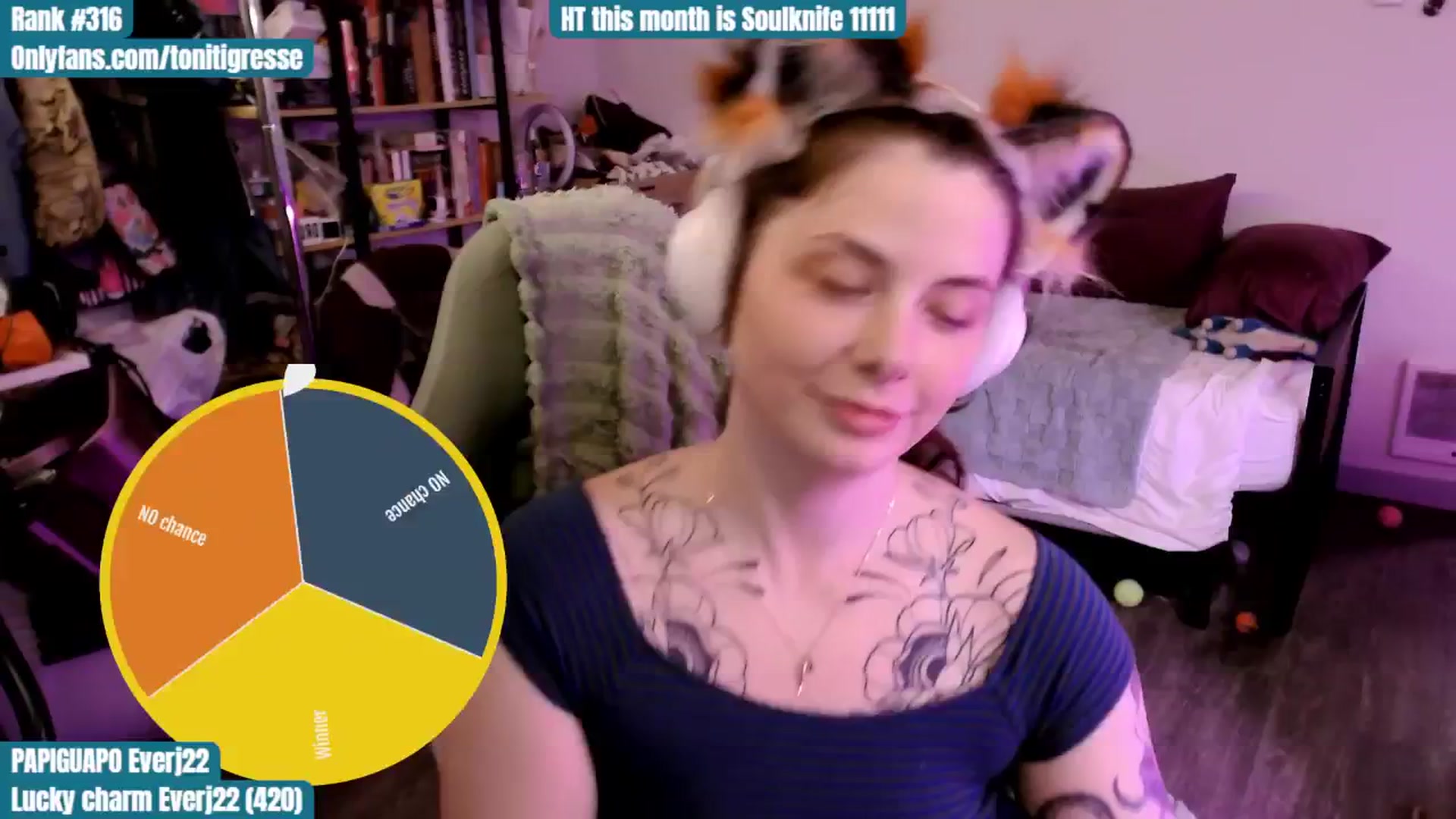 Gallery image thumbnail from ToniTigresse's myfreecams stream on, 09/08/2025, 24:00 image 12 of 20