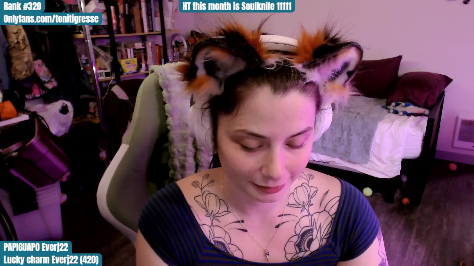 Gallery image thumbnail from ToniTigresse's myfreecams stream on, 09/08/2025, 24:00 image 5 of 20