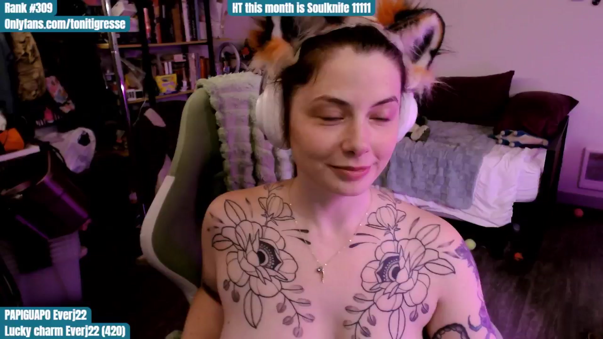 Gallery image thumbnail from ToniTigresse's myfreecams stream on, 09/08/2025, 24:00 image 14 of 20
