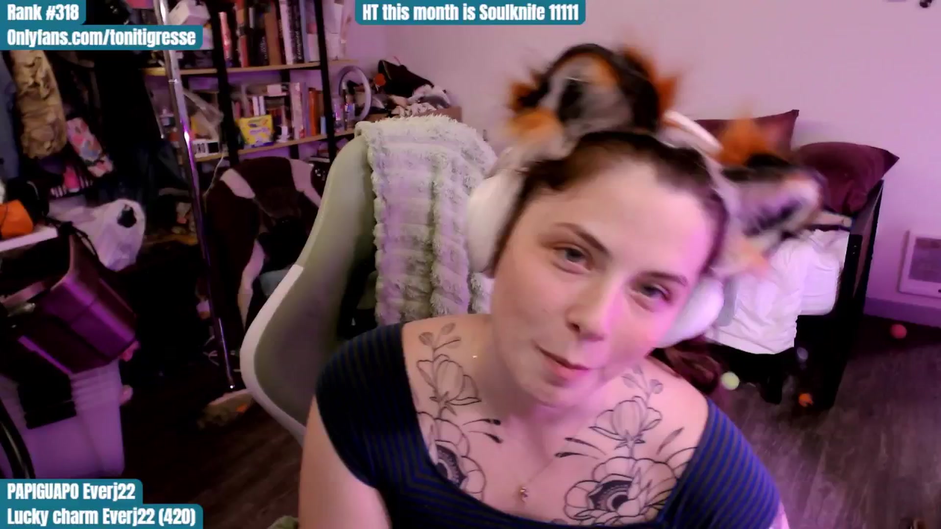 Gallery image thumbnail from ToniTigresse's myfreecams stream on, 09/08/2025, 24:00 image 7 of 20