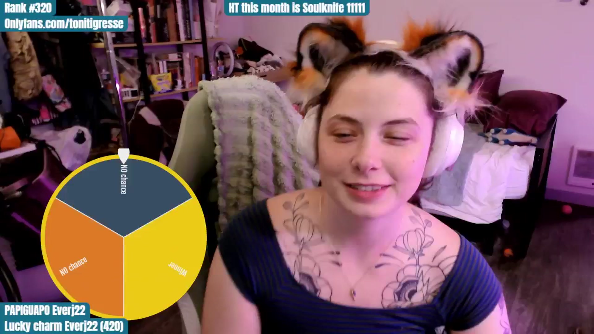 Gallery image thumbnail from ToniTigresse's myfreecams stream on, 09/08/2025, 24:00 image 6 of 20