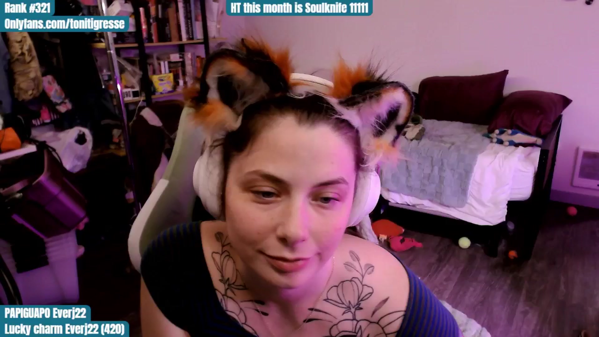 Gallery image thumbnail from ToniTigresse's myfreecams stream on, 09/08/2025, 24:00 image 1 of 20