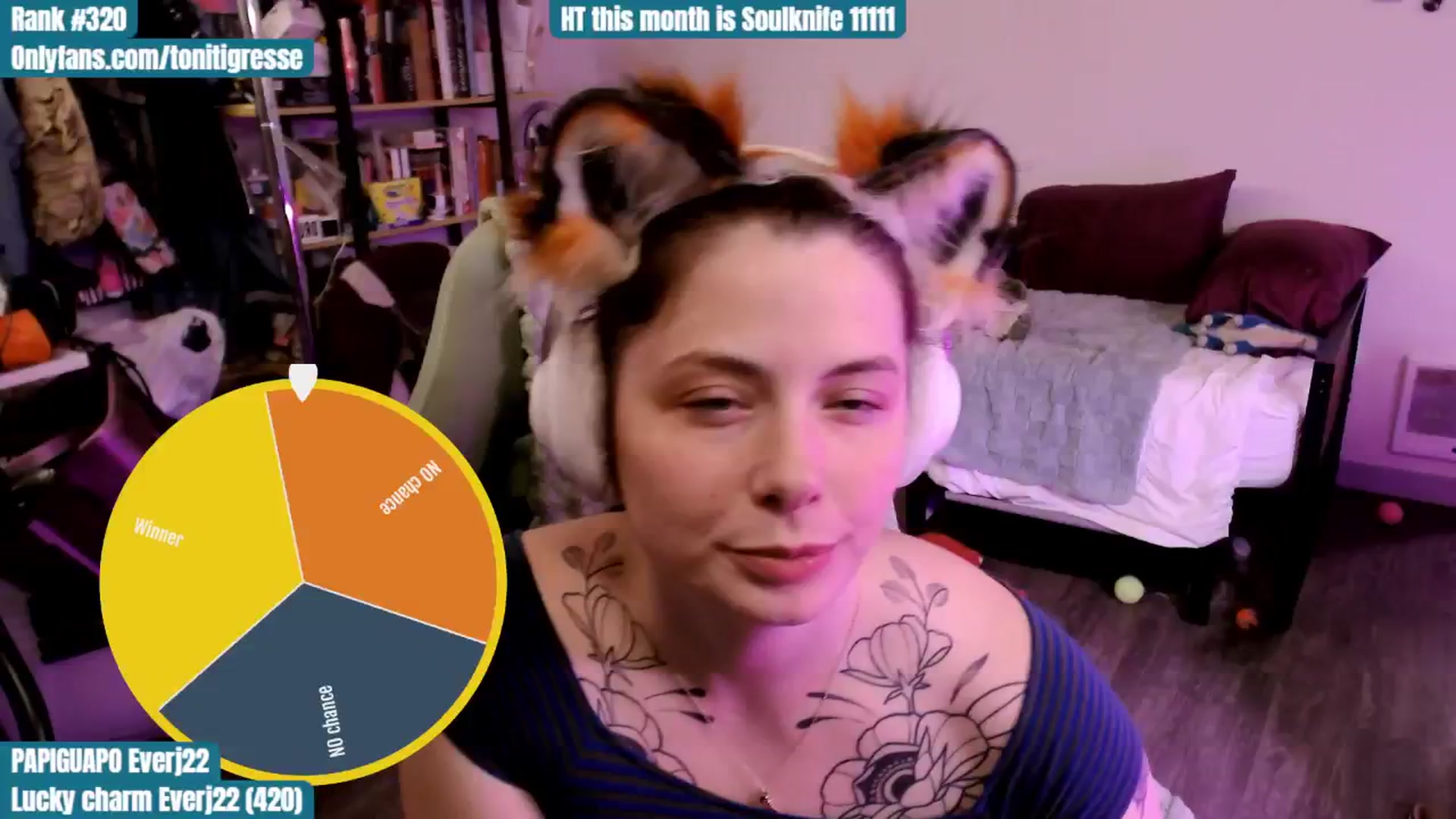 Gallery image thumbnail from ToniTigresse's myfreecams stream on, 09/08/2025, 24:00 image 2 of 20