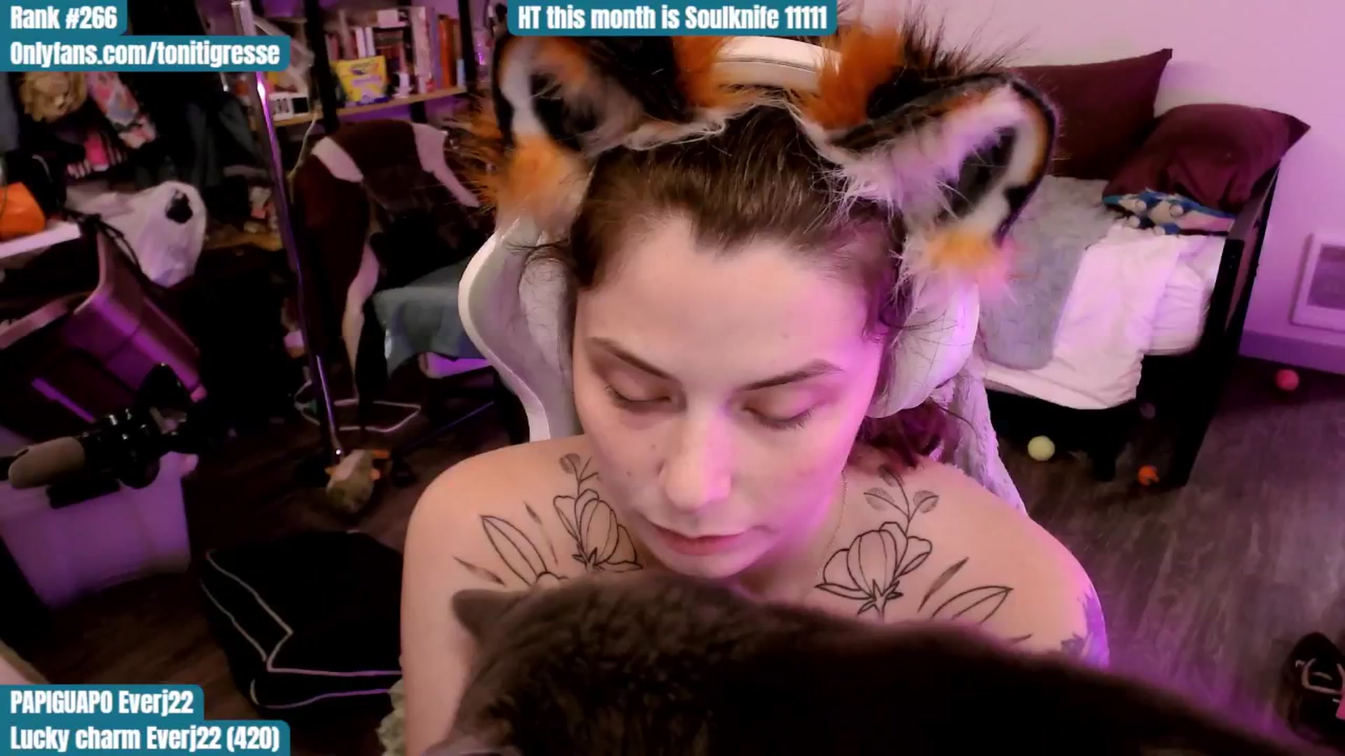 Gallery image thumbnail from ToniTigresse's myfreecams stream on, 09/08/2025, 01:07 image 10 of 20