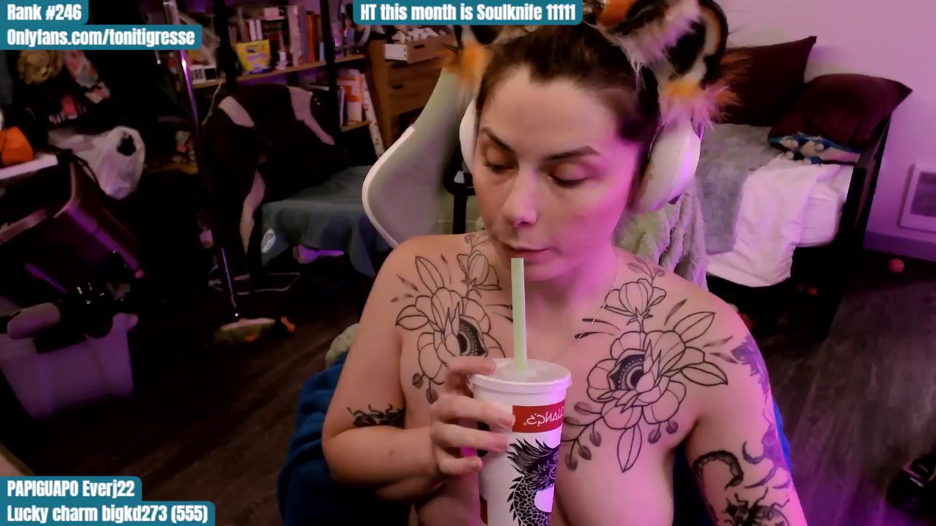 Gallery image thumbnail from ToniTigresse's myfreecams stream on, 09/08/2025, 03:15 image 18 of 20