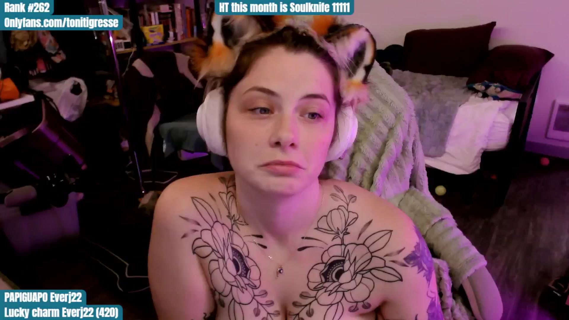 Gallery image thumbnail from ToniTigresse's myfreecams stream on, 09/08/2025, 03:15 image 3 of 20