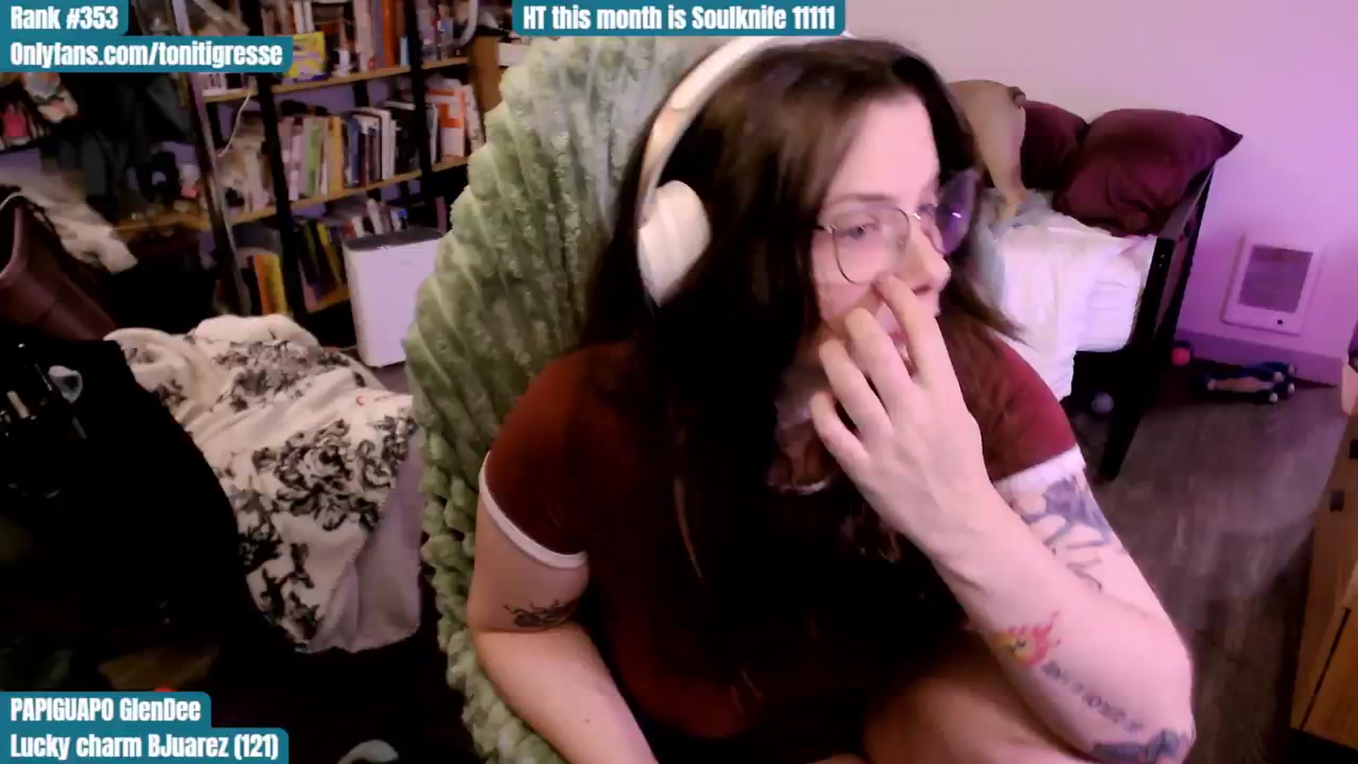 Gallery image thumbnail from ToniTigresse's myfreecams stream on, 09/11/2025, 02:50 image 19 of 20