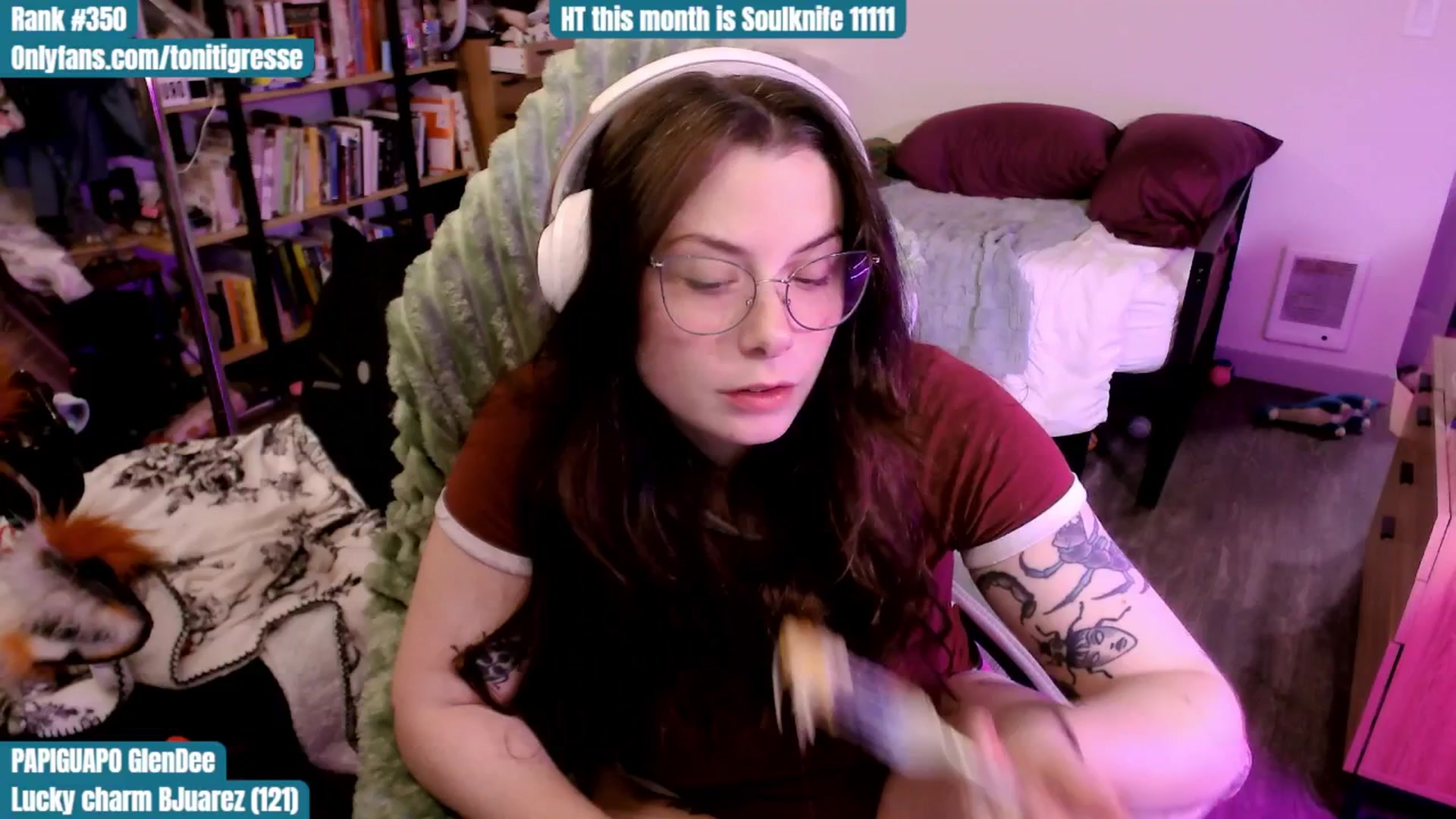 Gallery image thumbnail from ToniTigresse's myfreecams stream on, 09/11/2025, 02:50 image 11 of 20