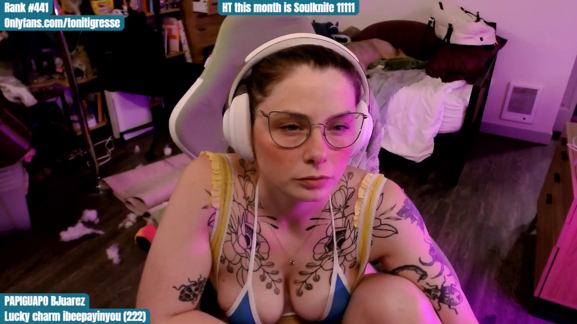 Gallery image thumbnail from ToniTigresse's myfreecams stream on, 09/14/2025, 02:31 image 2 of 20