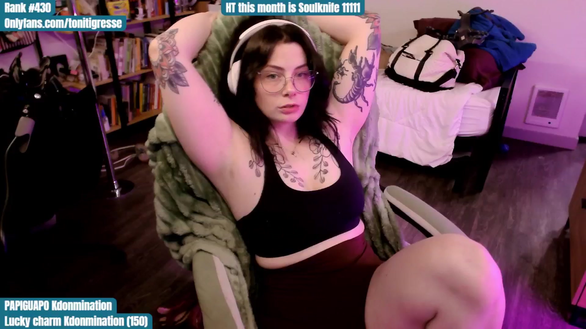 Gallery image thumbnail from ToniTigresse's myfreecams stream on, 09/18/2025, 02:22 image 5 of 20