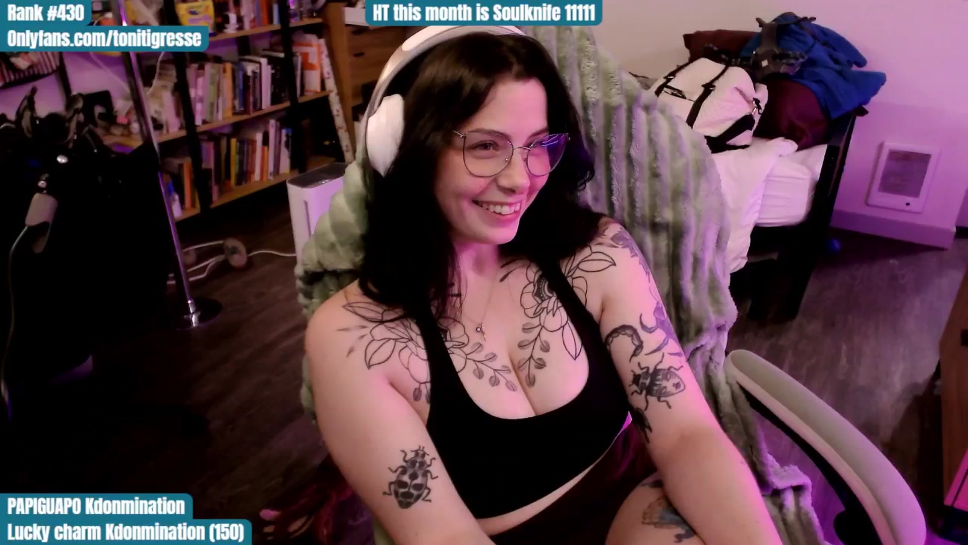 Gallery image thumbnail from ToniTigresse's myfreecams stream on, 09/18/2025, 02:22 image 4 of 20