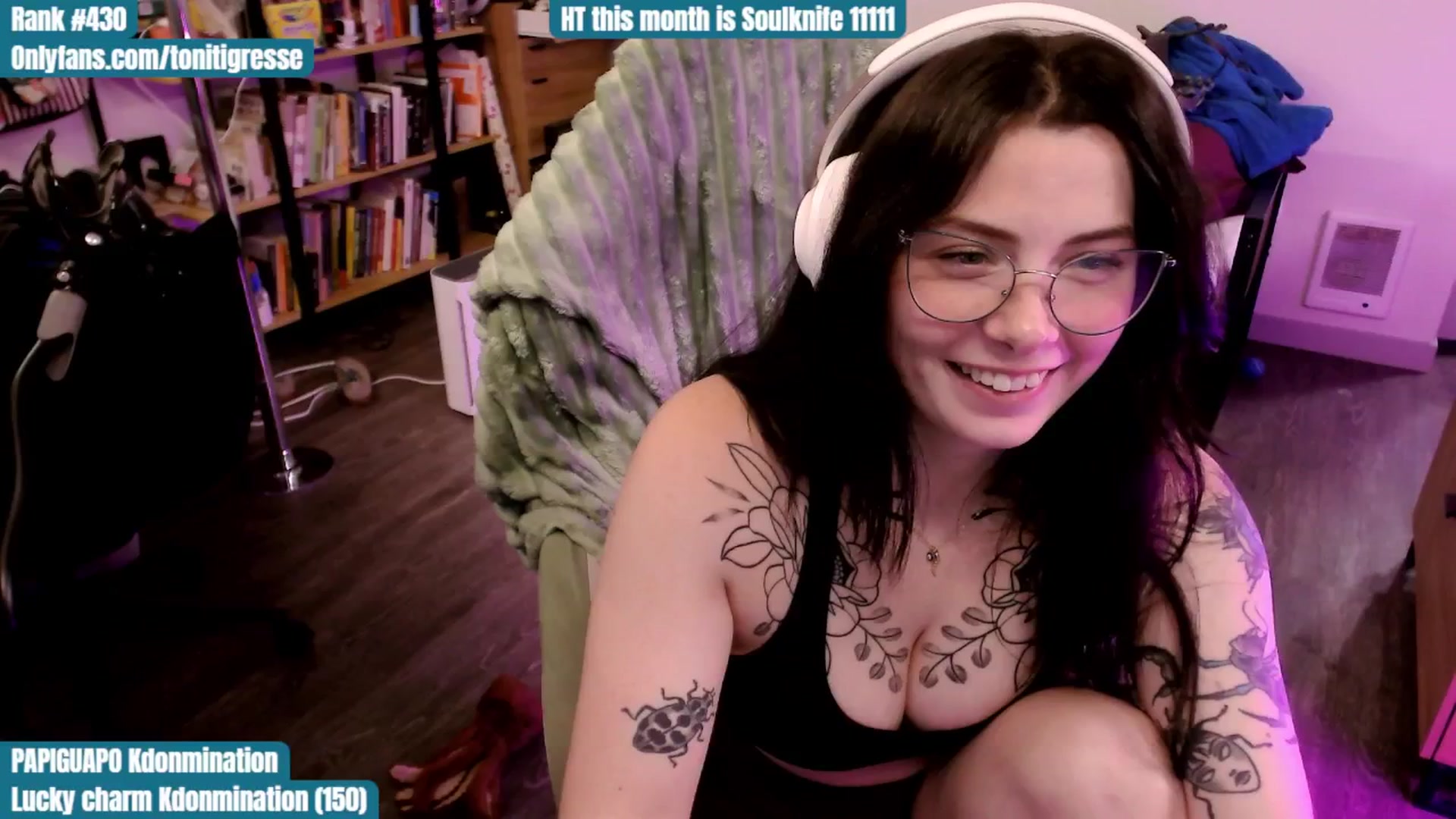 Gallery image thumbnail from ToniTigresse's myfreecams stream on, 09/18/2025, 02:22 image 6 of 20