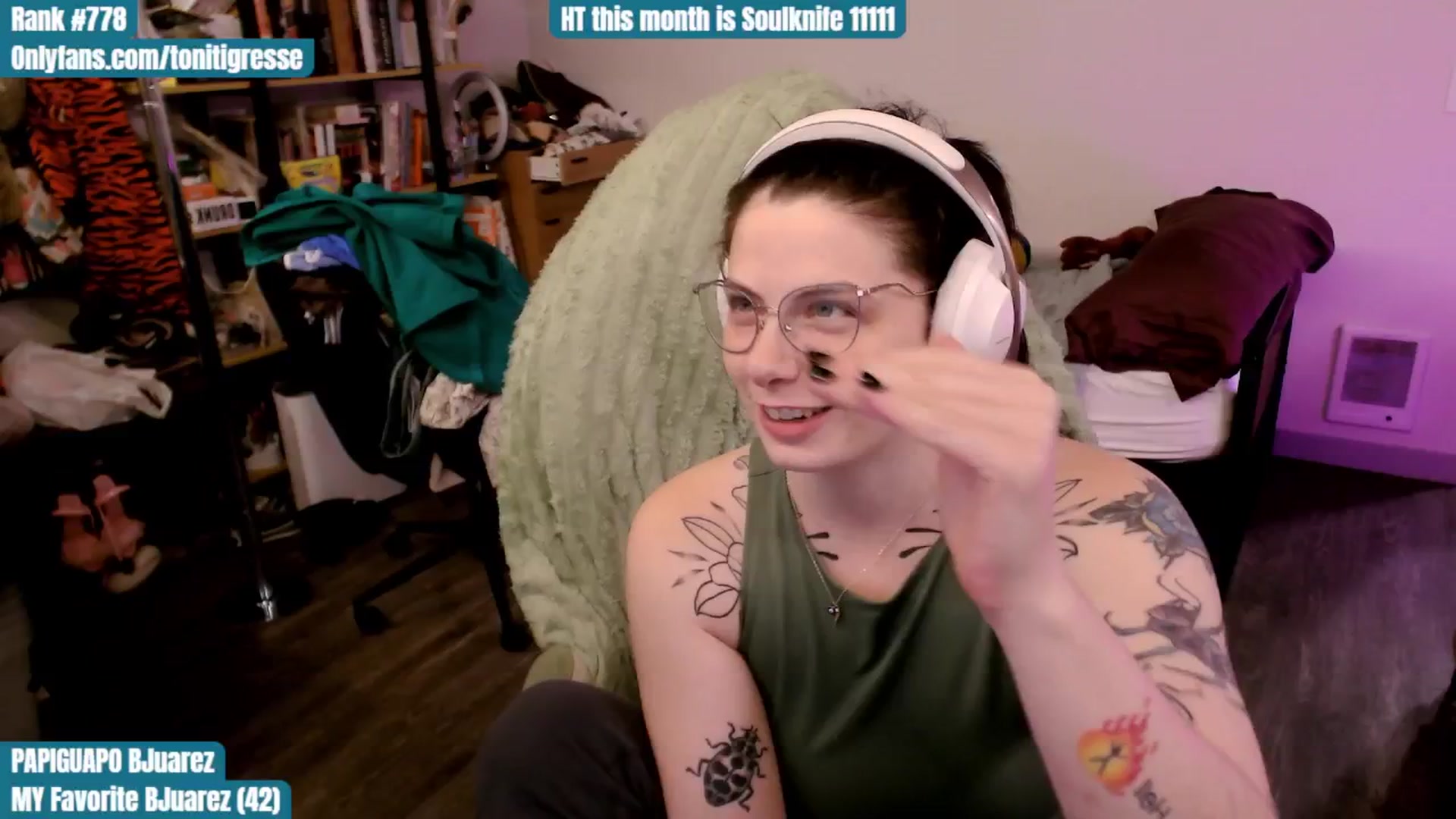Gallery image thumbnail from ToniTigresse's myfreecams stream on, 10/01/2025, 01:58 image 1 of 20