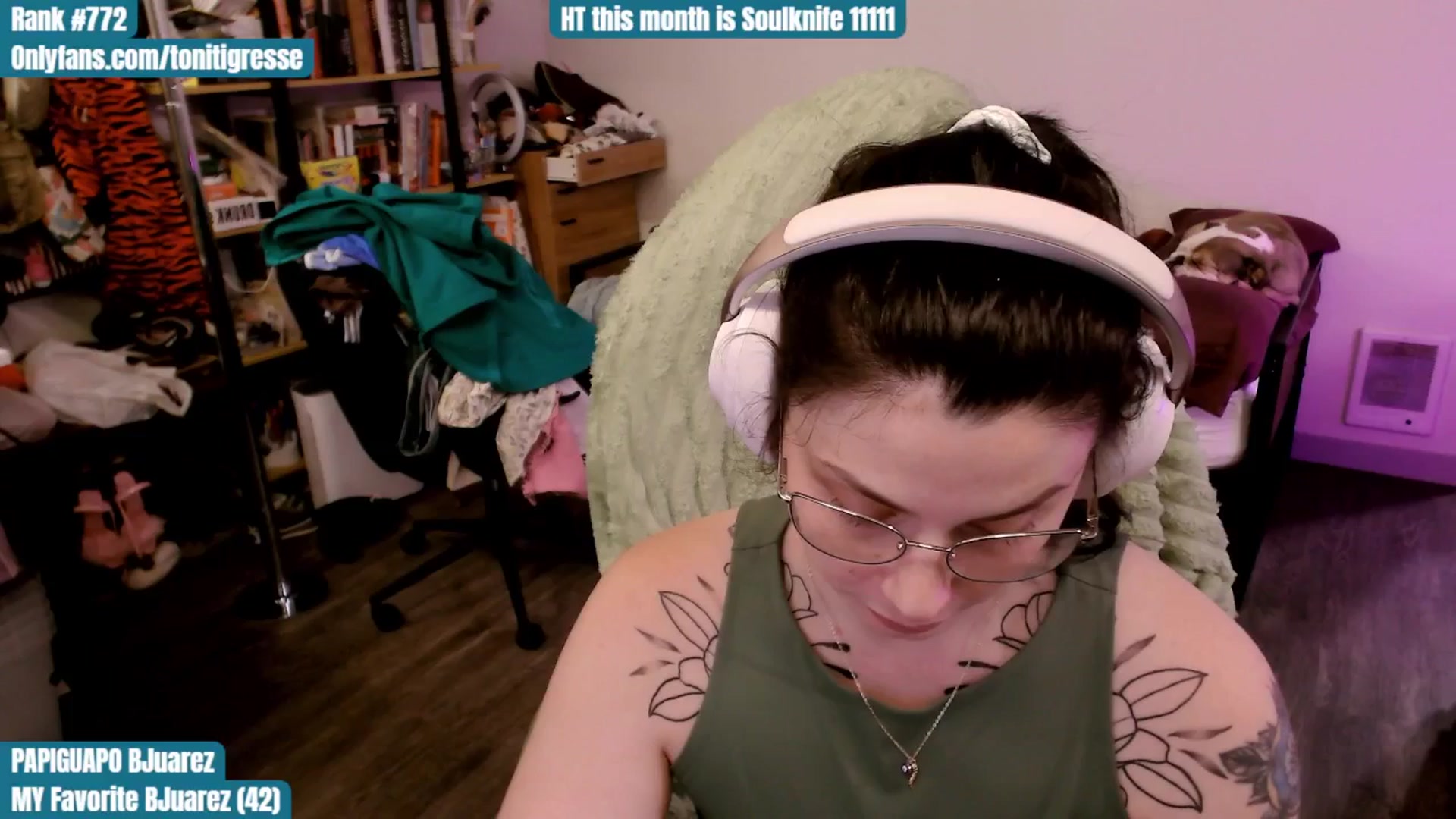 Gallery image thumbnail from ToniTigresse's myfreecams stream on, 10/01/2025, 01:58 image 13 of 20