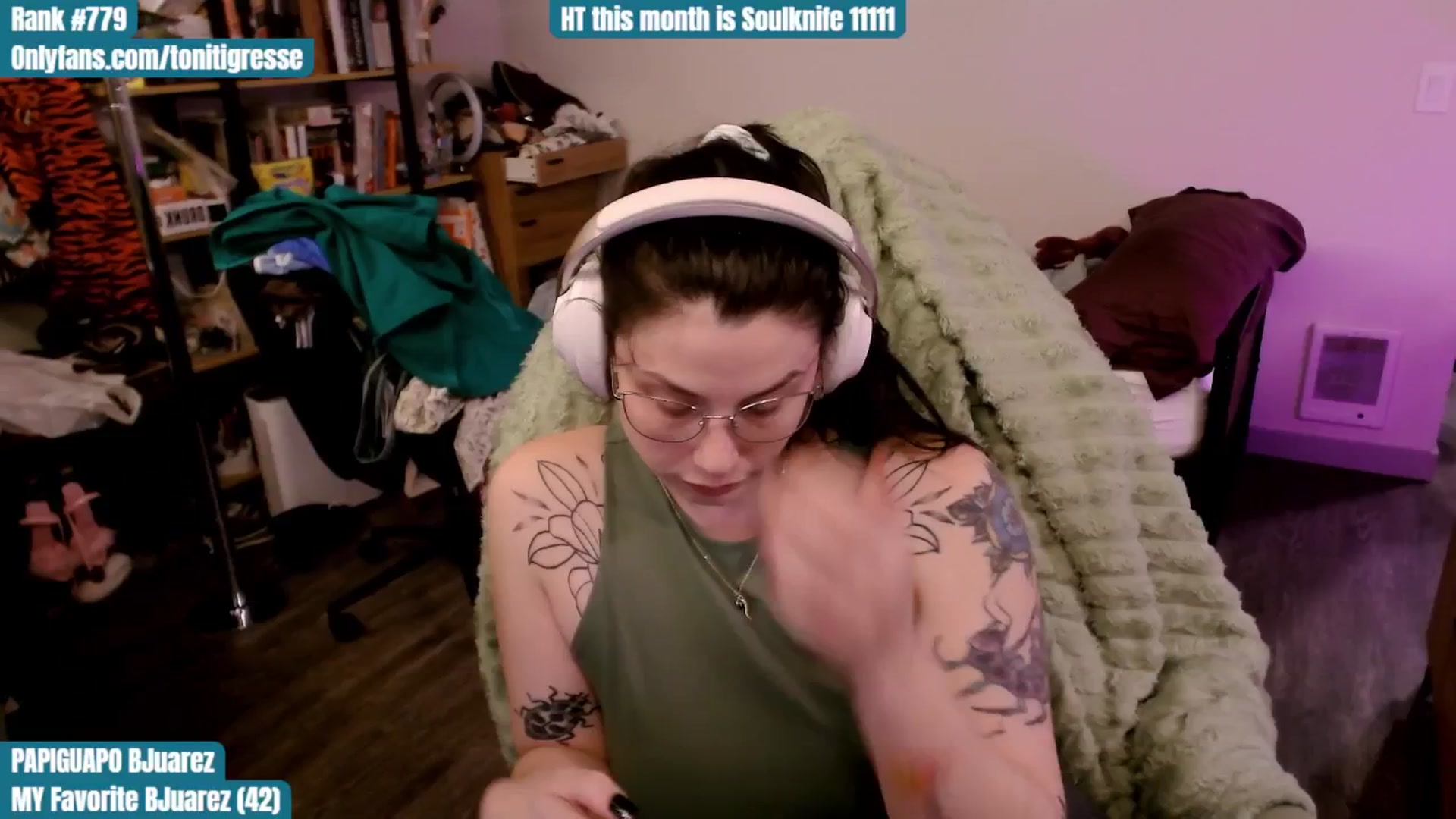 Gallery image thumbnail from ToniTigresse's myfreecams stream on, 10/01/2025, 01:58 image 4 of 20