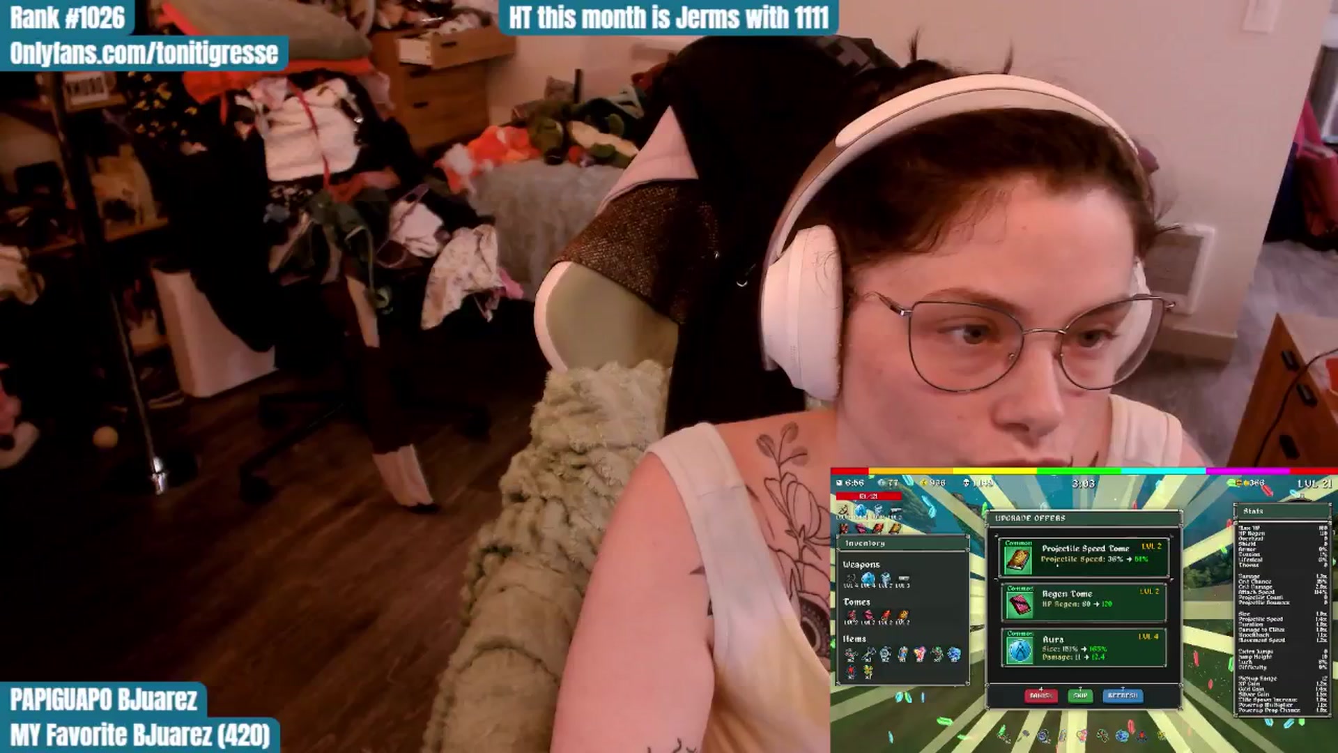 Gallery image thumbnail from ToniTigresse's myfreecams stream on, 10/10/2025, 01:01 image 5 of 20