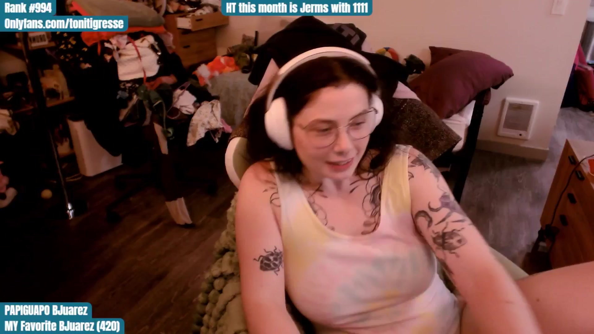 Gallery image thumbnail from ToniTigresse's myfreecams stream on, 10/10/2025, 01:01 image 16 of 20