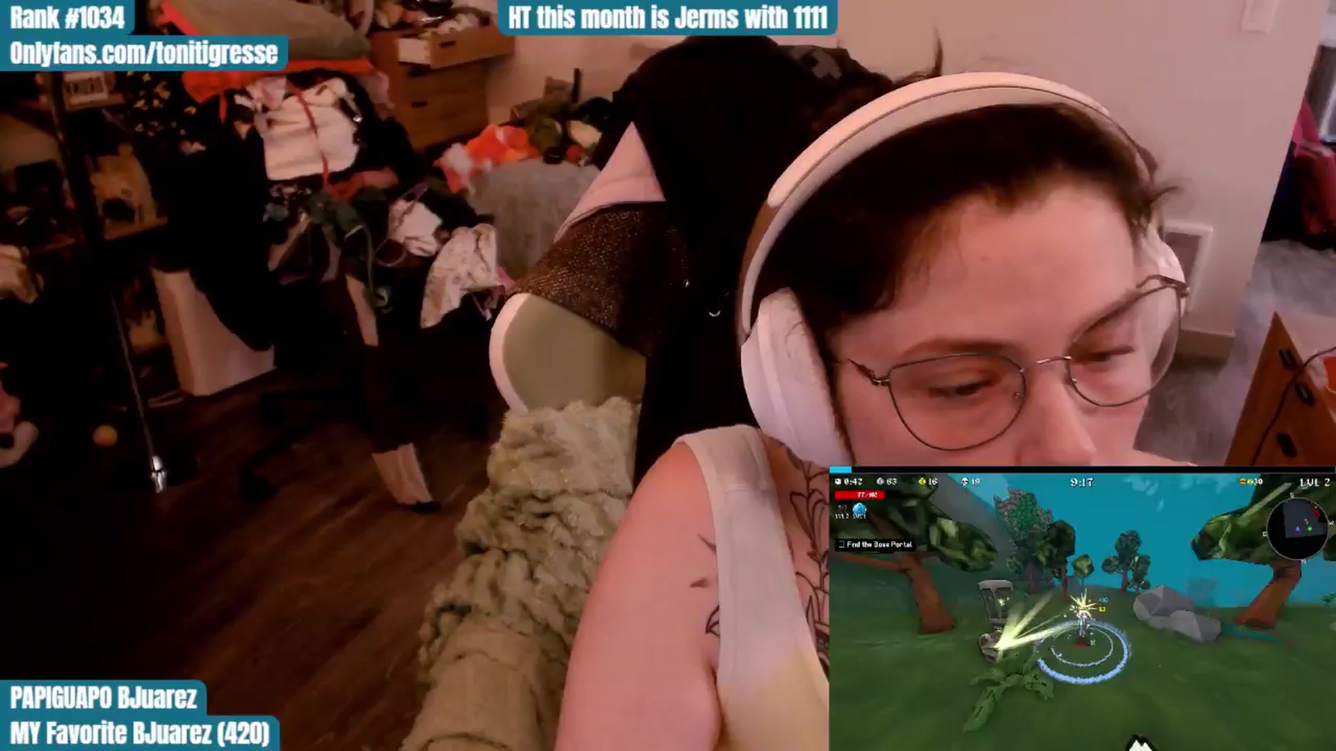 Gallery image thumbnail from ToniTigresse's myfreecams stream on, 10/10/2025, 01:01 image 1 of 20