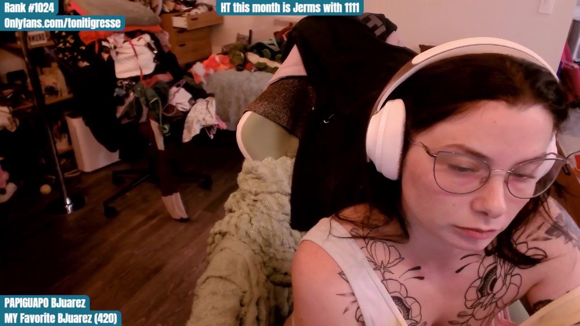 Gallery image thumbnail from ToniTigresse's myfreecams stream on, 10/10/2025, 01:01 image 10 of 20