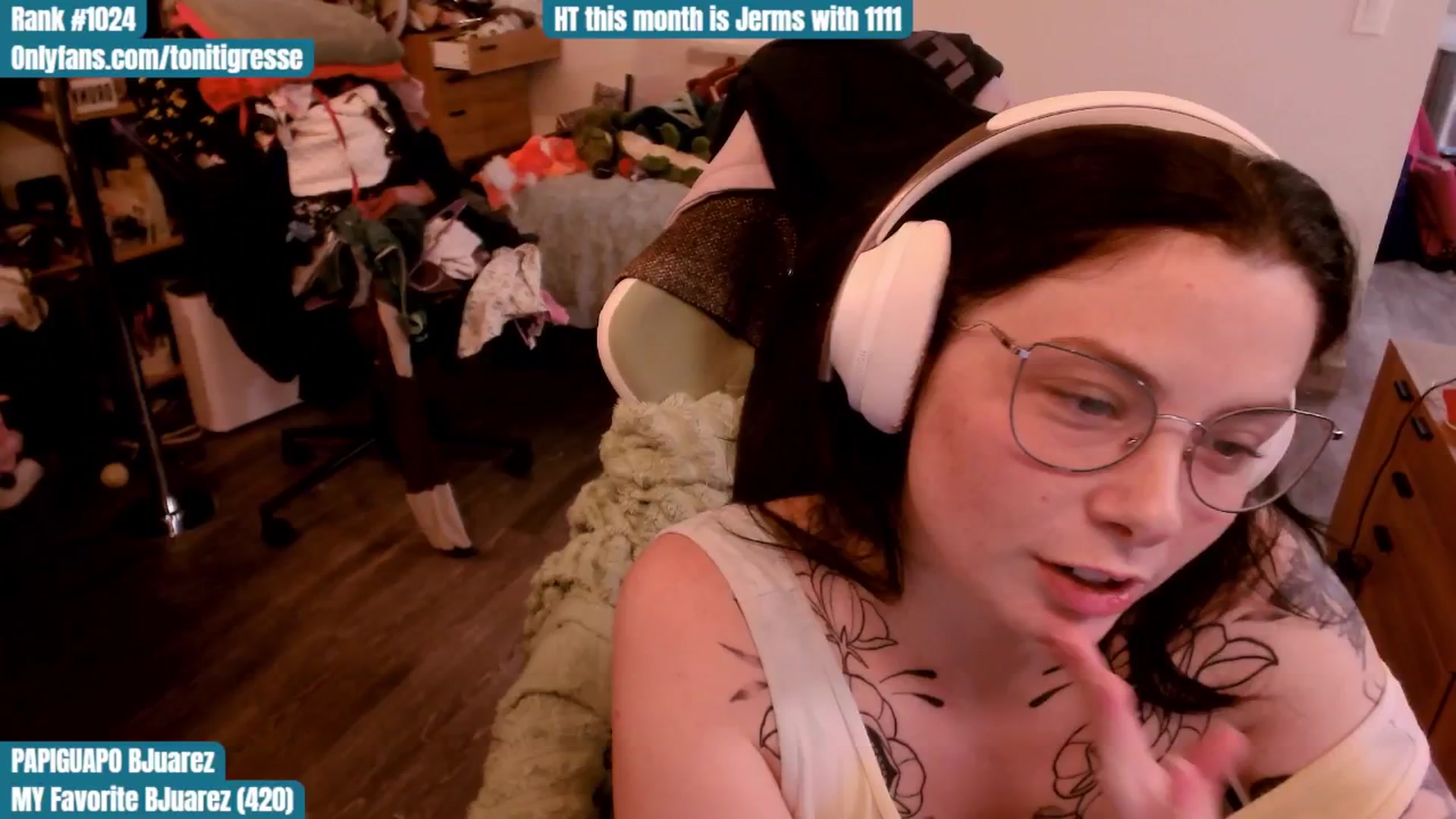 Gallery image thumbnail from ToniTigresse's myfreecams stream on, 10/10/2025, 01:01 image 11 of 20