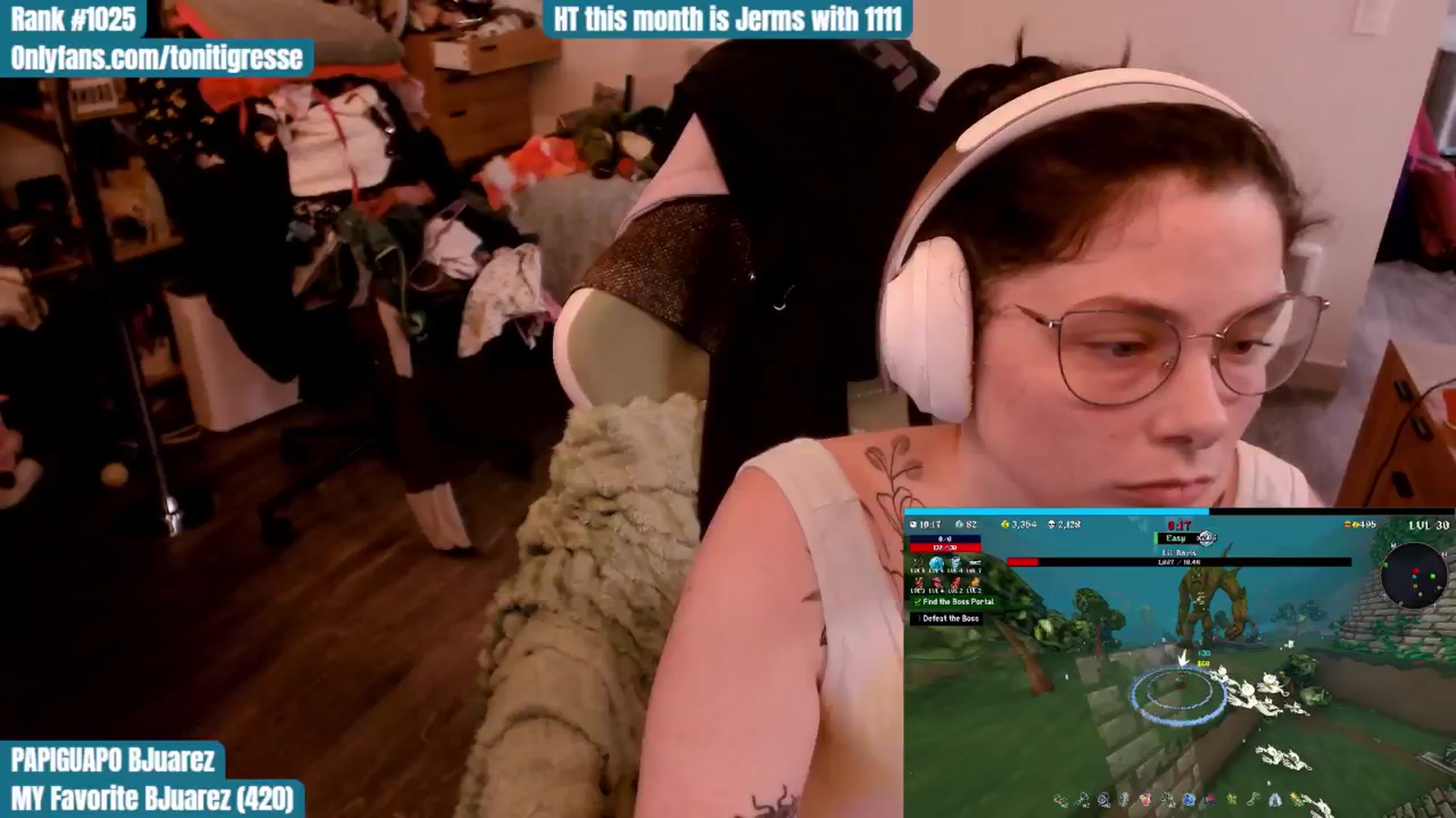 Gallery image thumbnail from ToniTigresse's myfreecams stream on, 10/10/2025, 01:01 image 7 of 20