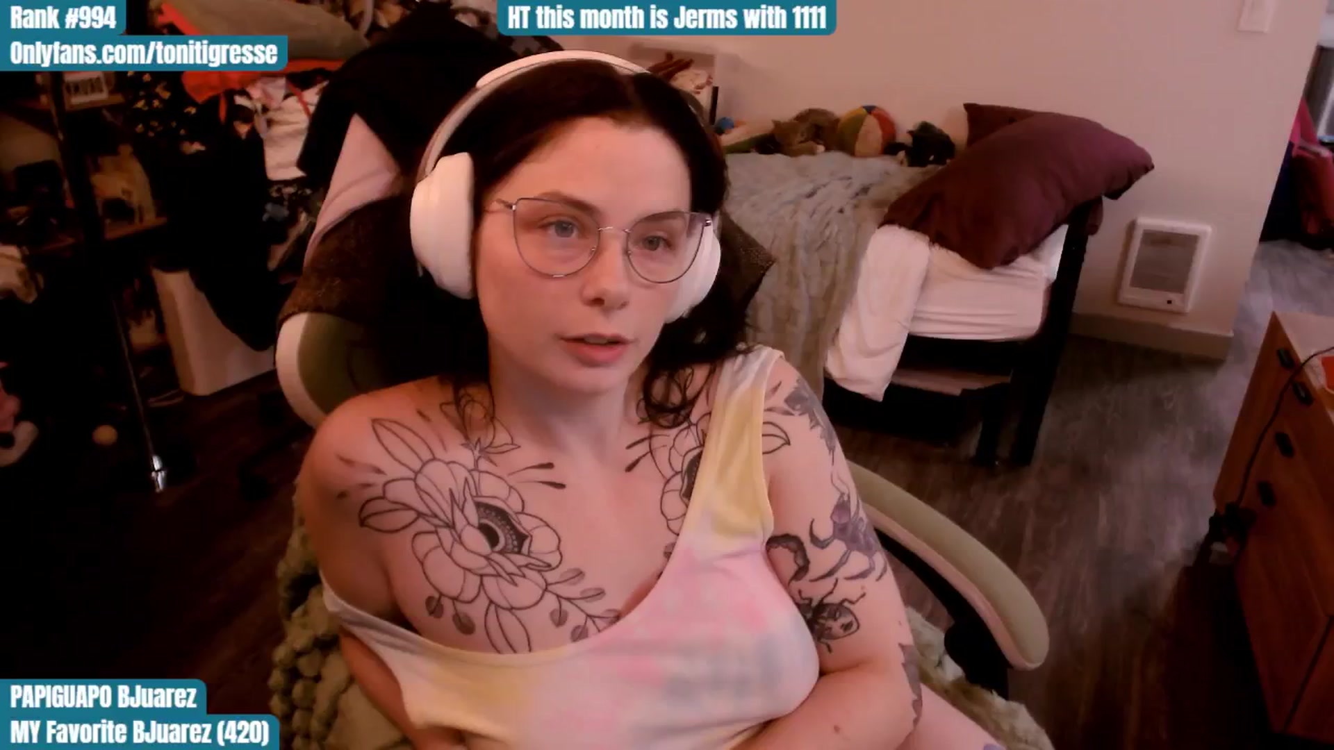 Gallery image thumbnail from ToniTigresse's myfreecams stream on, 10/10/2025, 01:01 image 15 of 20