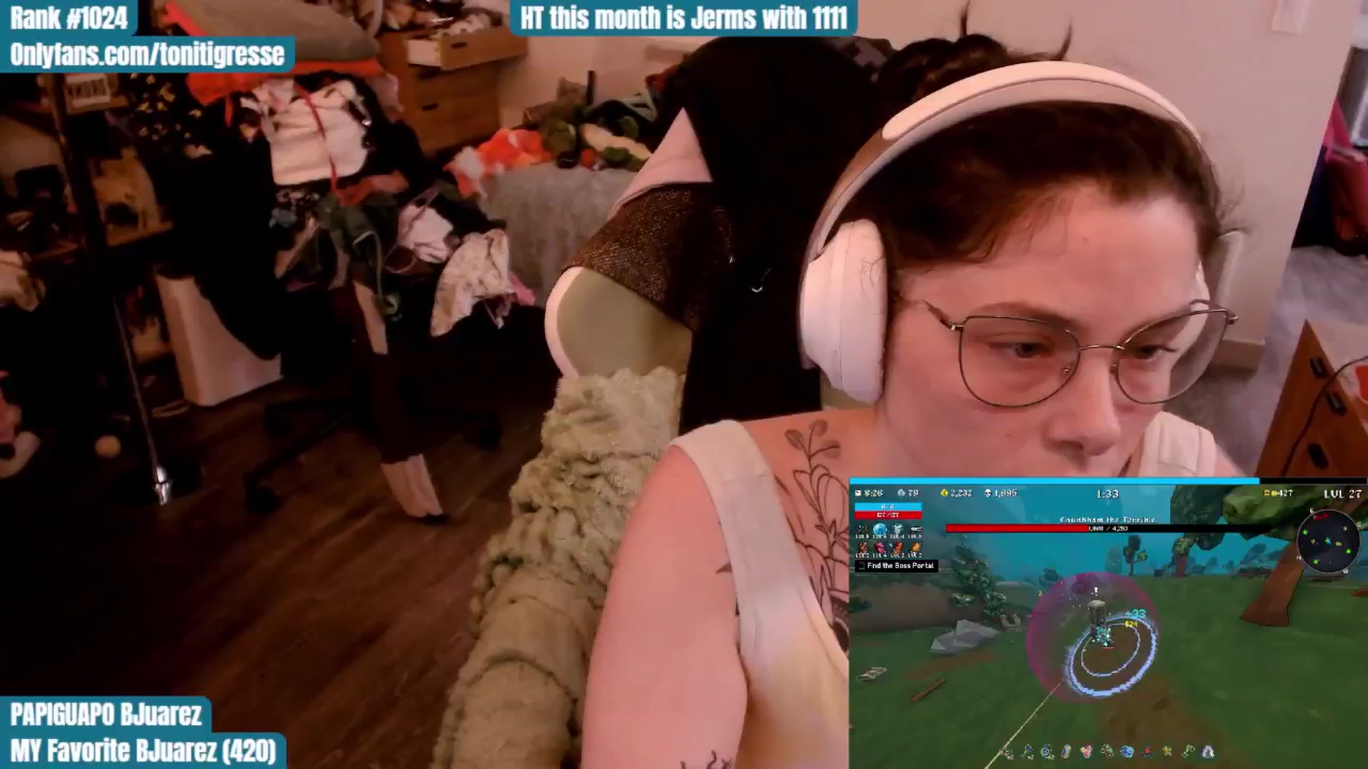 Gallery image thumbnail from ToniTigresse's myfreecams stream on, 10/10/2025, 01:01 image 6 of 20