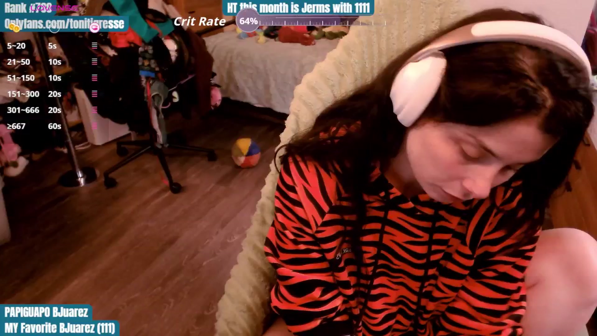 Gallery image thumbnail from ToniTigresse's myfreecams stream on, 10/14/2025, 24:58 image 11 of 20